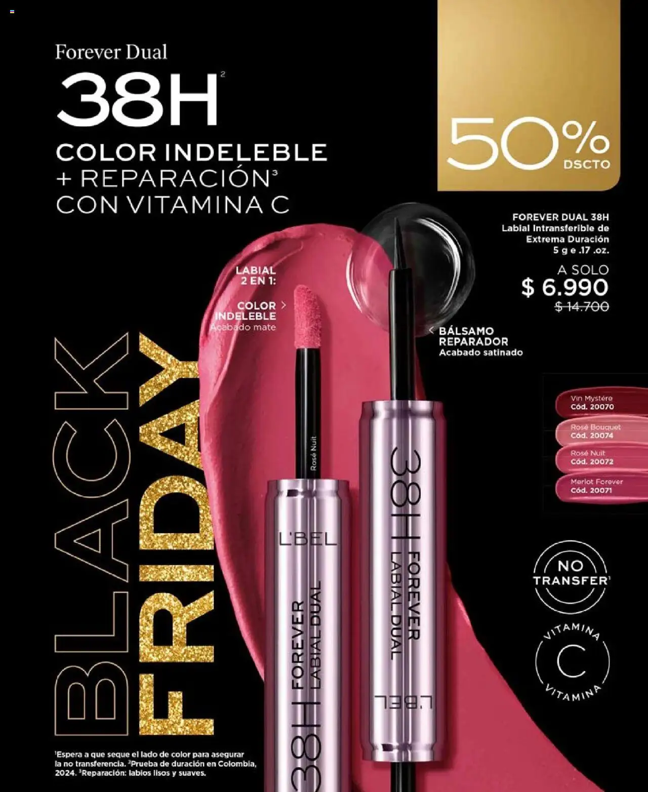 Catálogo L'Bel Campaña 17 │ válido desde el 14.10.2025 | Página: 100 | Productos: Bálsamo, Mate, Labial