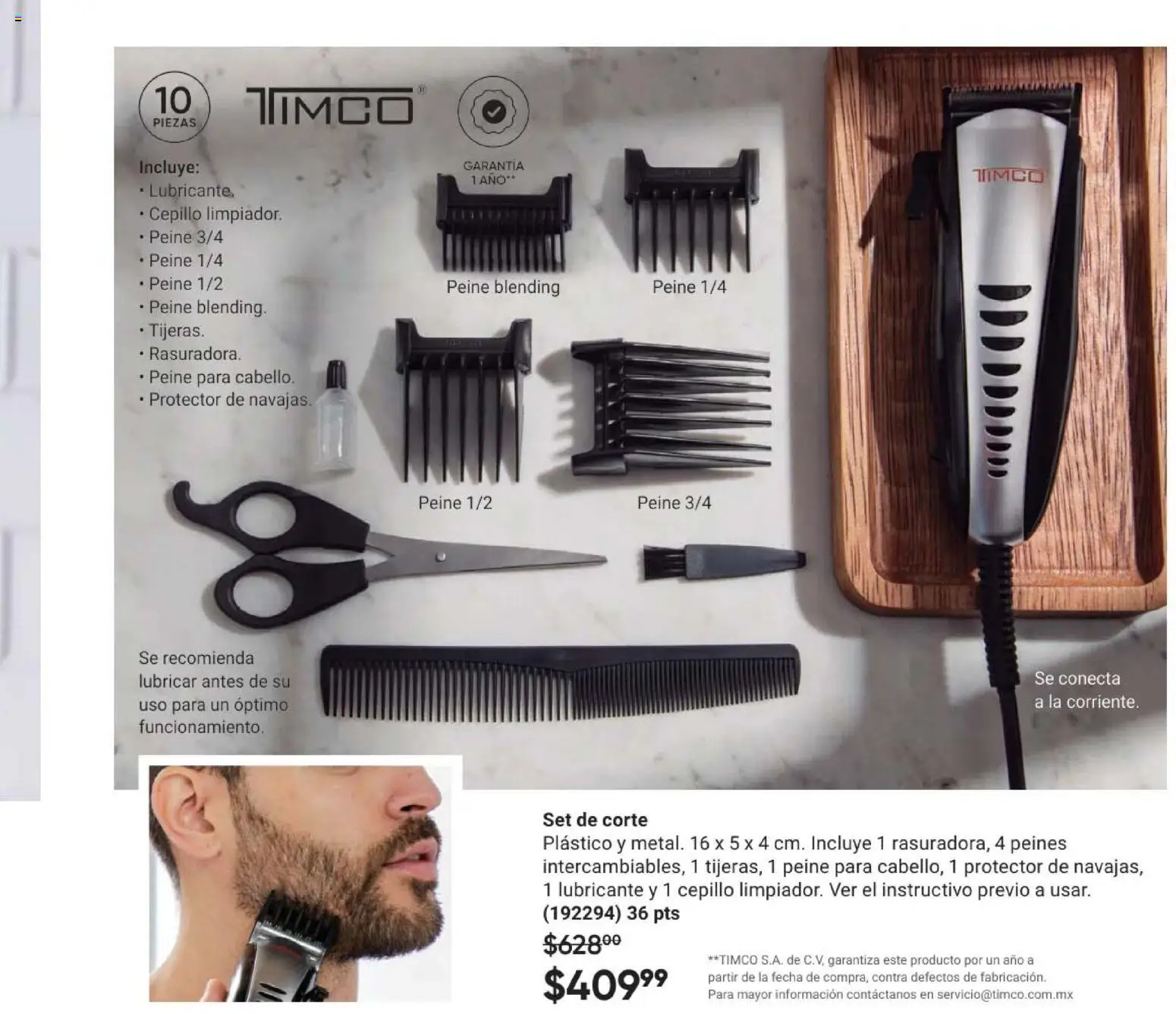 Nuevas ofertas de AVON válidas en toda la República Mexicana desde el 30.01.2026. ¡Encuentra las mejores ofertas en AVON Casa & Estilo 3 2026! | Página: 125 | Productos: Cepillo, Peine