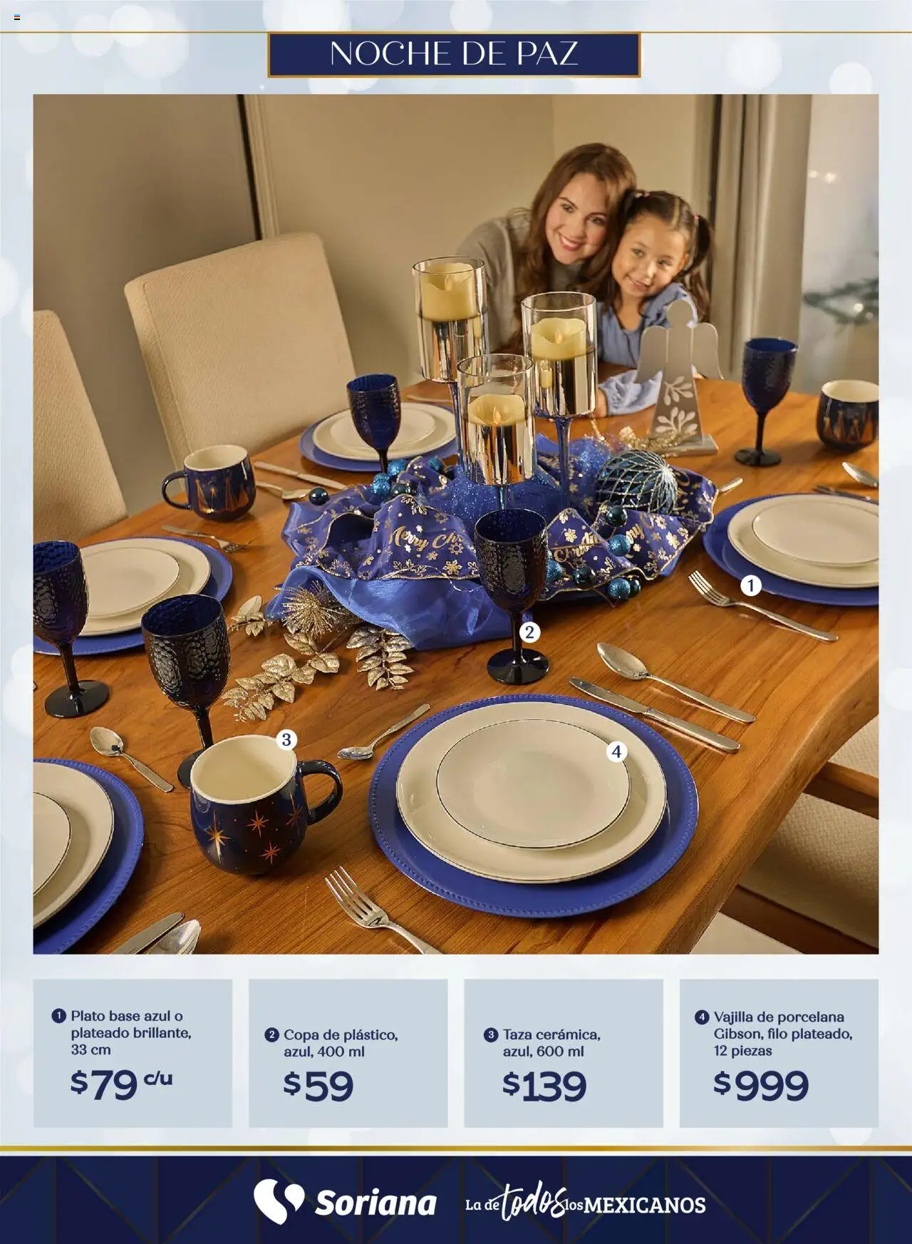 Nuevas ofertas de Soriana válidas en toda la República Mexicana desde el 25.09.2025. ¡Encuentra las mejores ofertas en Soriana - Decoración Navideña Híper Nacional! | Página: 13 | Productos: Taza