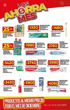 Vista previa Supermercado DIA Ofertas válido desde el 10.12.2025 | Página: 36 | Productos: Cepillo, Pasta dental, Enjuague bucal, Crema