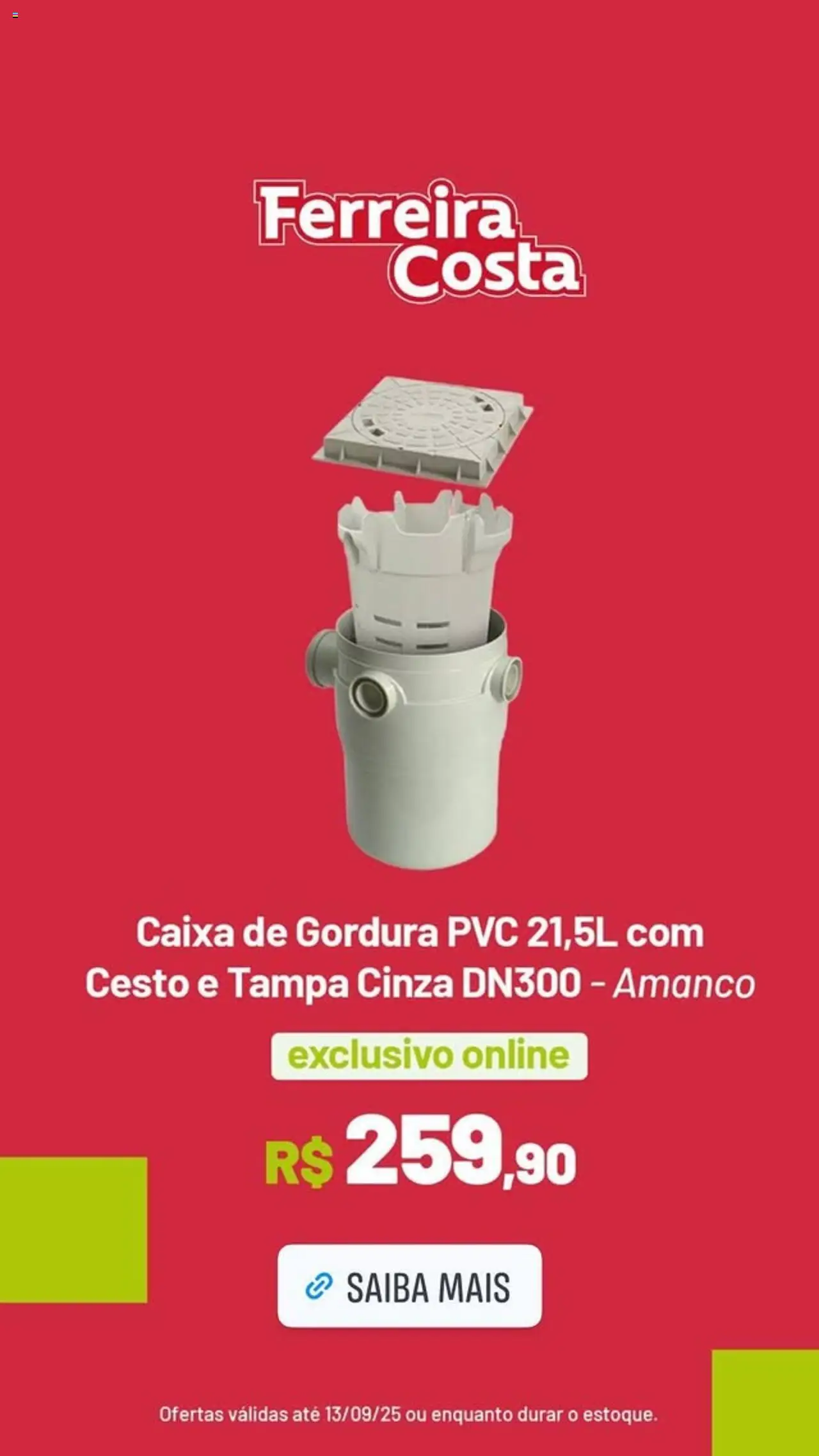 Ferreira Costa Folheto - válido de 12.09.2025 | Página: 2 | Produtos: Caixa