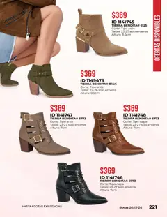 Vista previa de Price Shoes catálogo Botas, nuevo folleto de la tienda, válido en México a partir del 10.12.2025 | Página: 221 | Productos: Botas