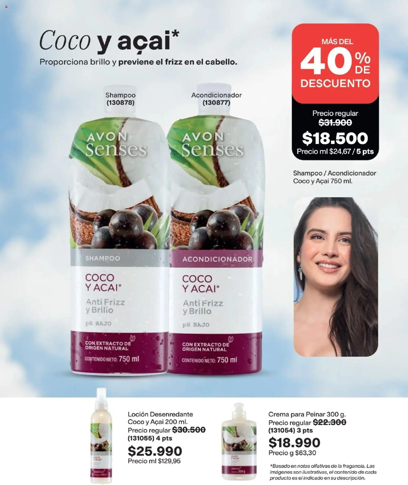 Avon revista - valida desde el 25.03.2026 | Página: 191 | Productos: Crema, Shampoo, Loción, Acondicionador