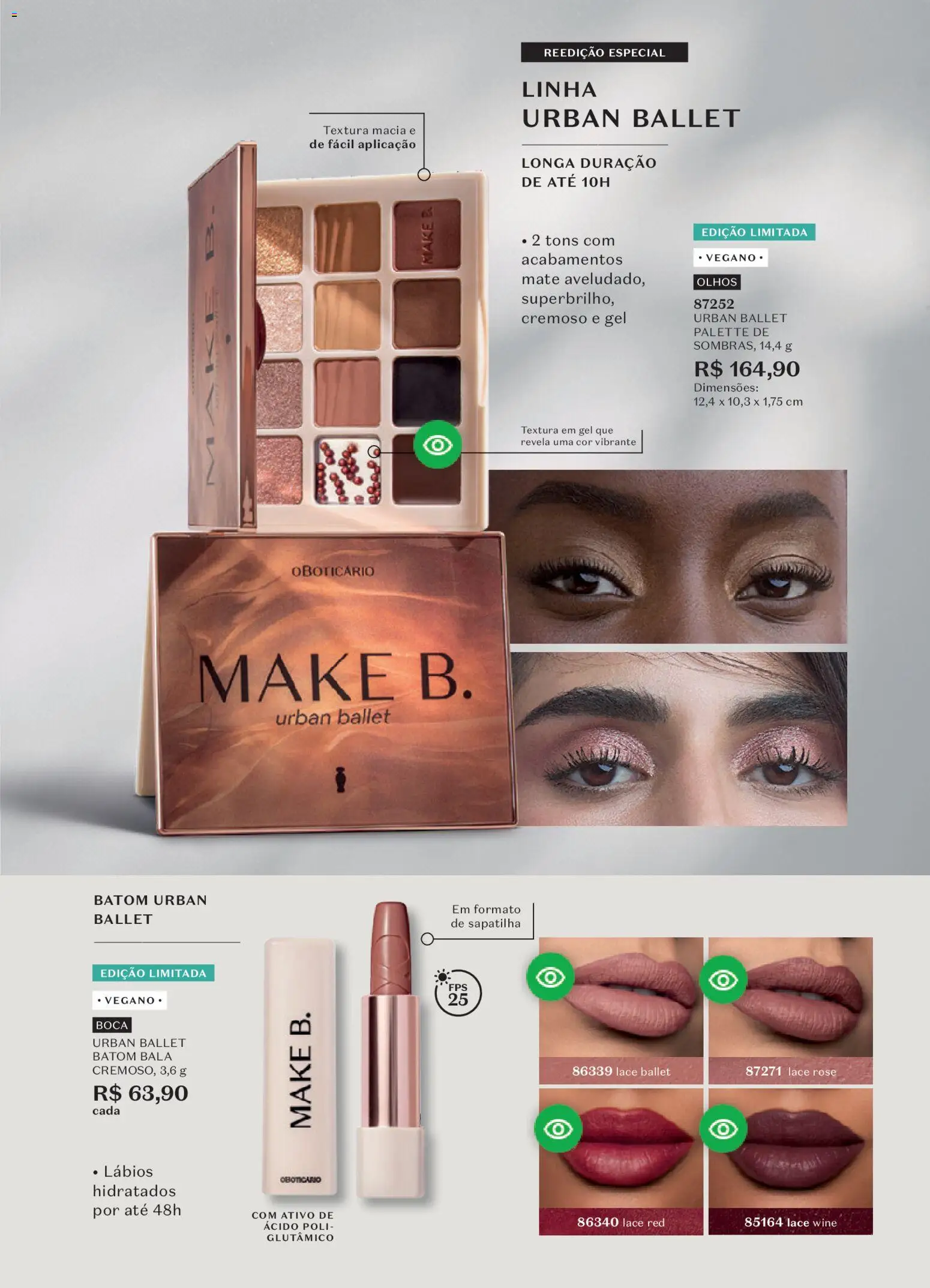 O Boticário Folheto - válido de 19.01.2026 | Página: 115 | Produtos: Batom, Bala