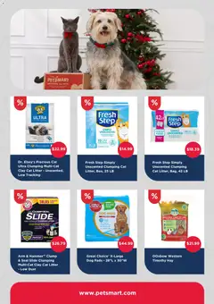 Preview of Petsmart weekly ads valid from 08.12.2025 | Page: 3 | Products: Adhesive, Cat Litter, Pads