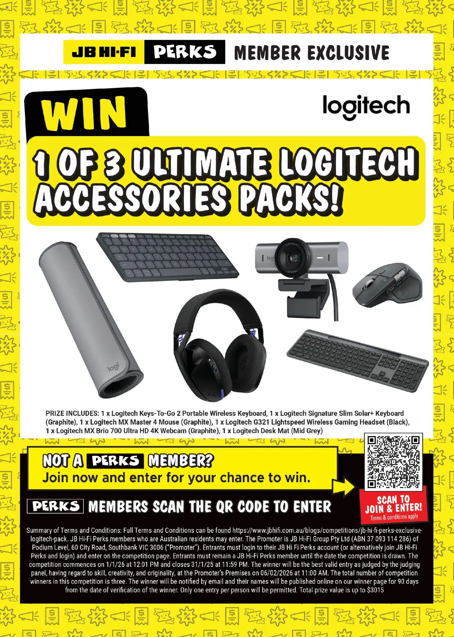 JB Hi-Fi catalogue - valid from 01.01.2026 | Page: 4 | Products: Desk, Accessories, Keyboard, Portable