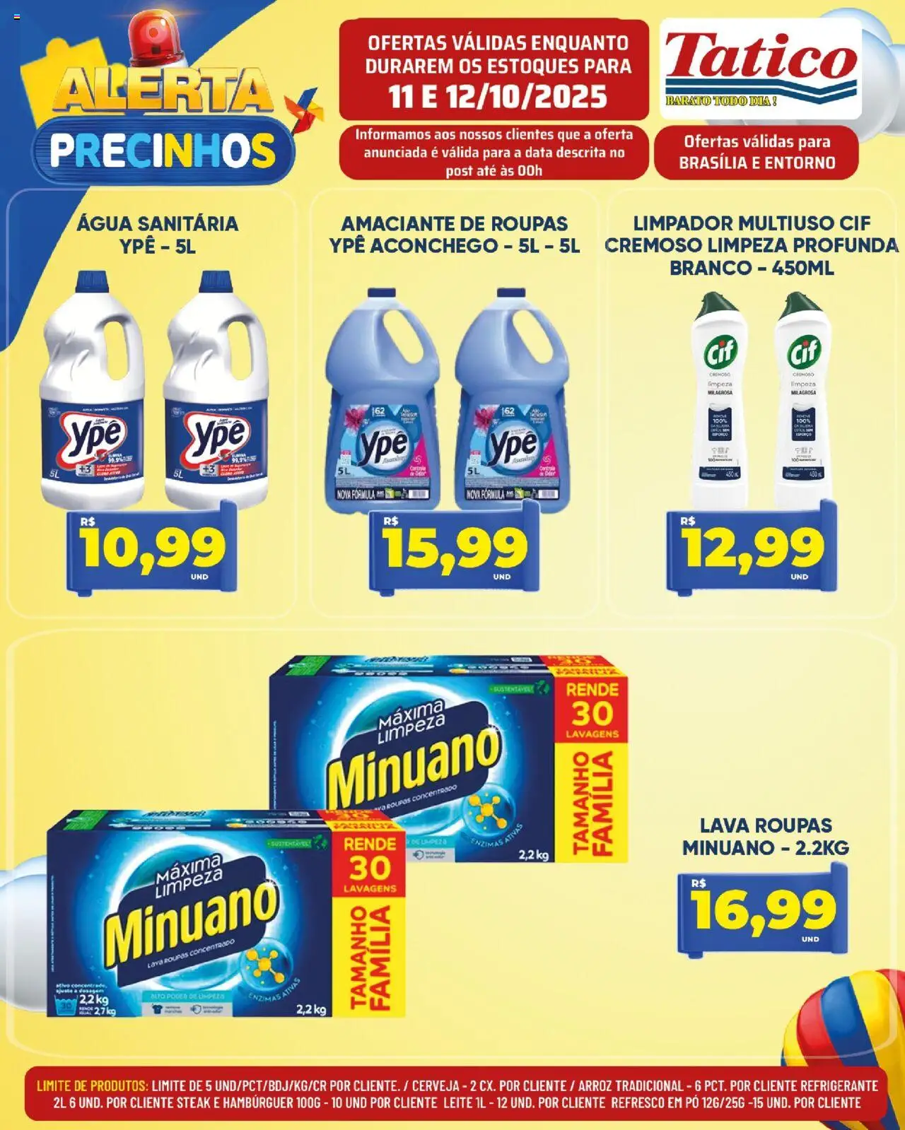 Tatico Folheto - válido de 11.10.2025 | Página: 19 | Produtos: Pó, Arroz, Roupas, Refrigerante