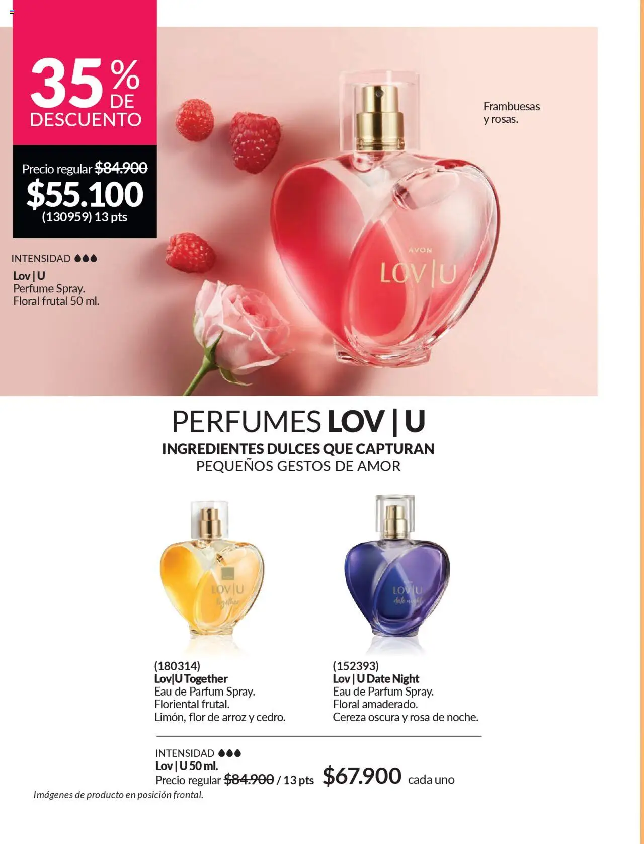 Avon revista - valida desde el 12.09.2025 | Página: 56 | Productos: Arroz, Perfume, Ruana