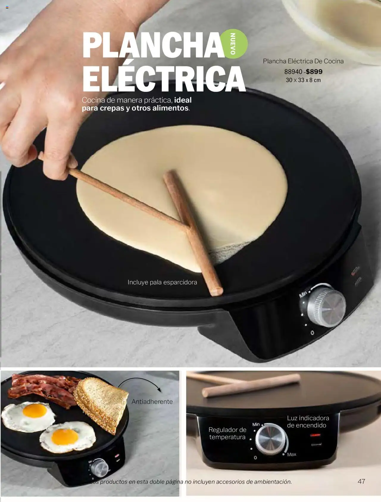 Nuevas ofertas de Vianney válidas en toda la República Mexicana desde el 09.09.2024. ¡Encuentra las mejores ofertas en Vianney catálogo - Biasi! | Página: 49 | Productos: Pala, Cocina, Plancha