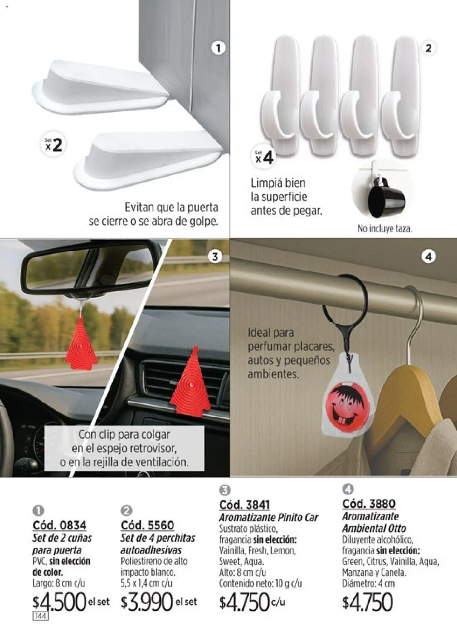 Amodil - Campaña 8 │ válido desde el 08.04.2026 | Página: 144 | Productos: Espejo, Rejilla, Fragancia, Manzana