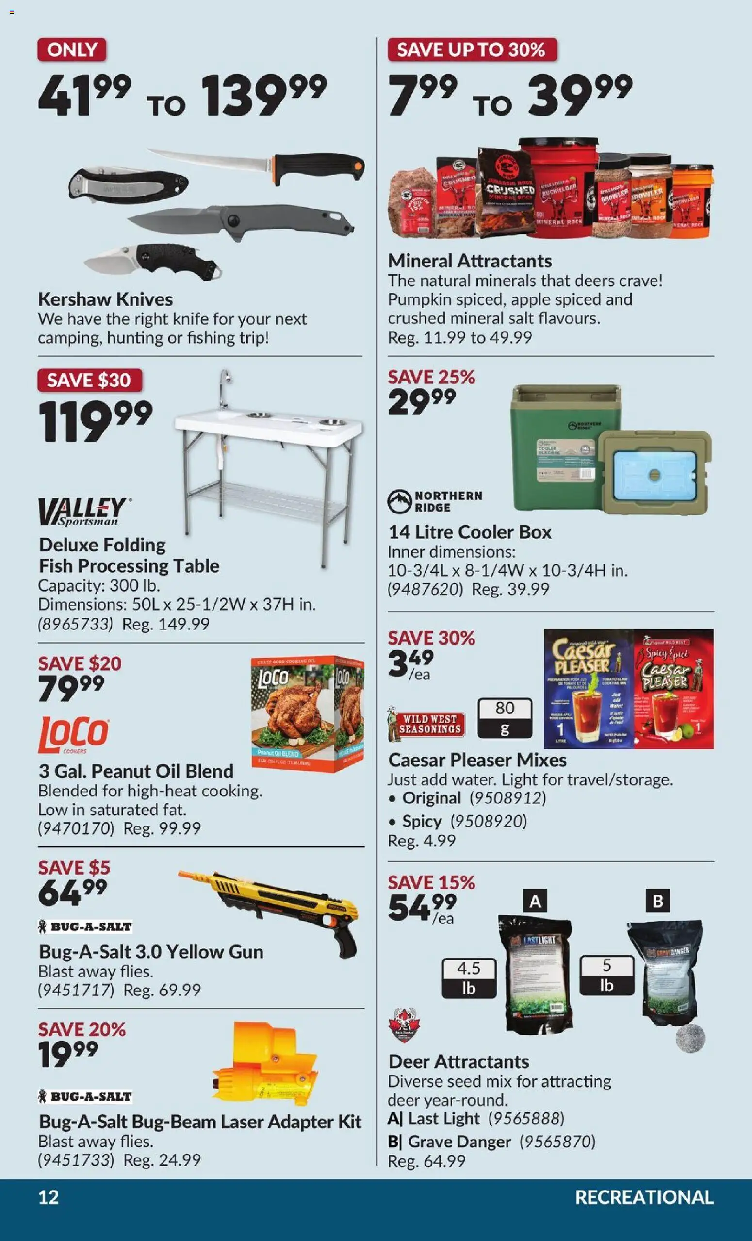 Princess Auto flyer valid from 05.05.2026 | Page: 18 | Products: Fish, Ridge, Oil, Pumpkin