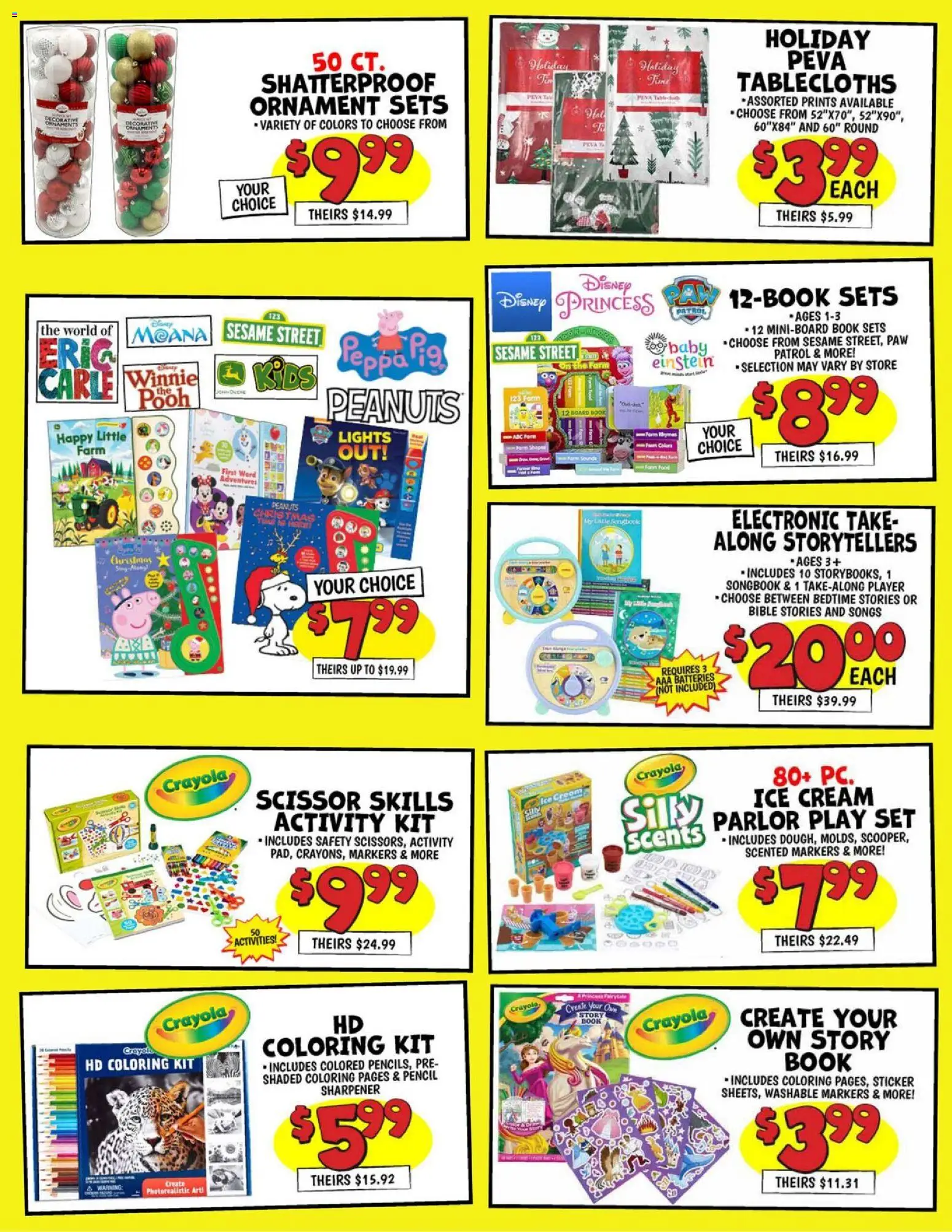 Ollie's Ad - valid from 29.11.2025 | Page: 6 | Products: Pencil, Cream, Ice cream, Pencil sharpener
