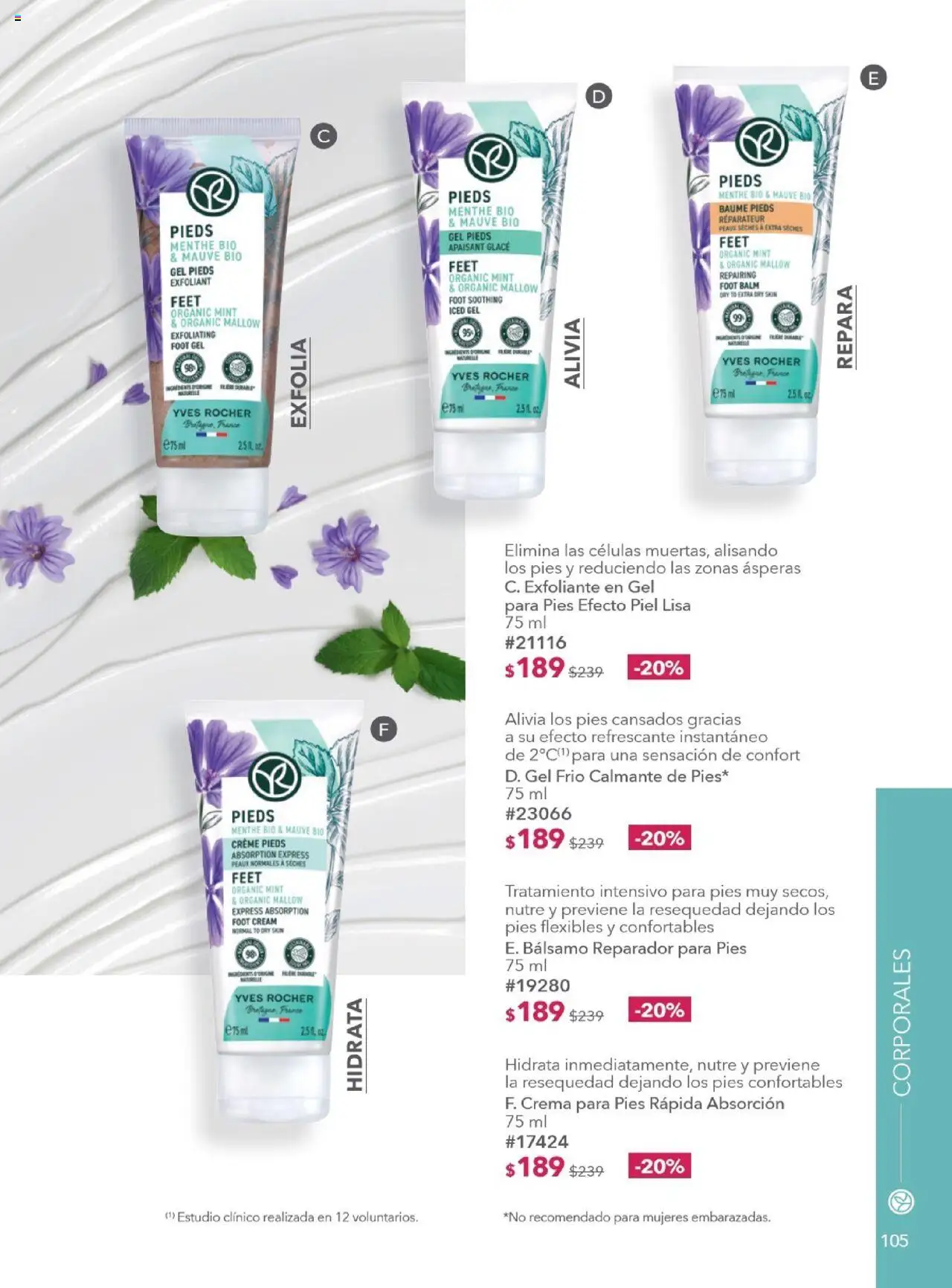 Nuevas ofertas de Yves Rocher válidas en toda la República Mexicana desde el 28.10.2025. ¡Encuentra las mejores ofertas en Yves Rocher - Campaña 15 2025! | Página: 107 | Productos: Crema, Bálsamo