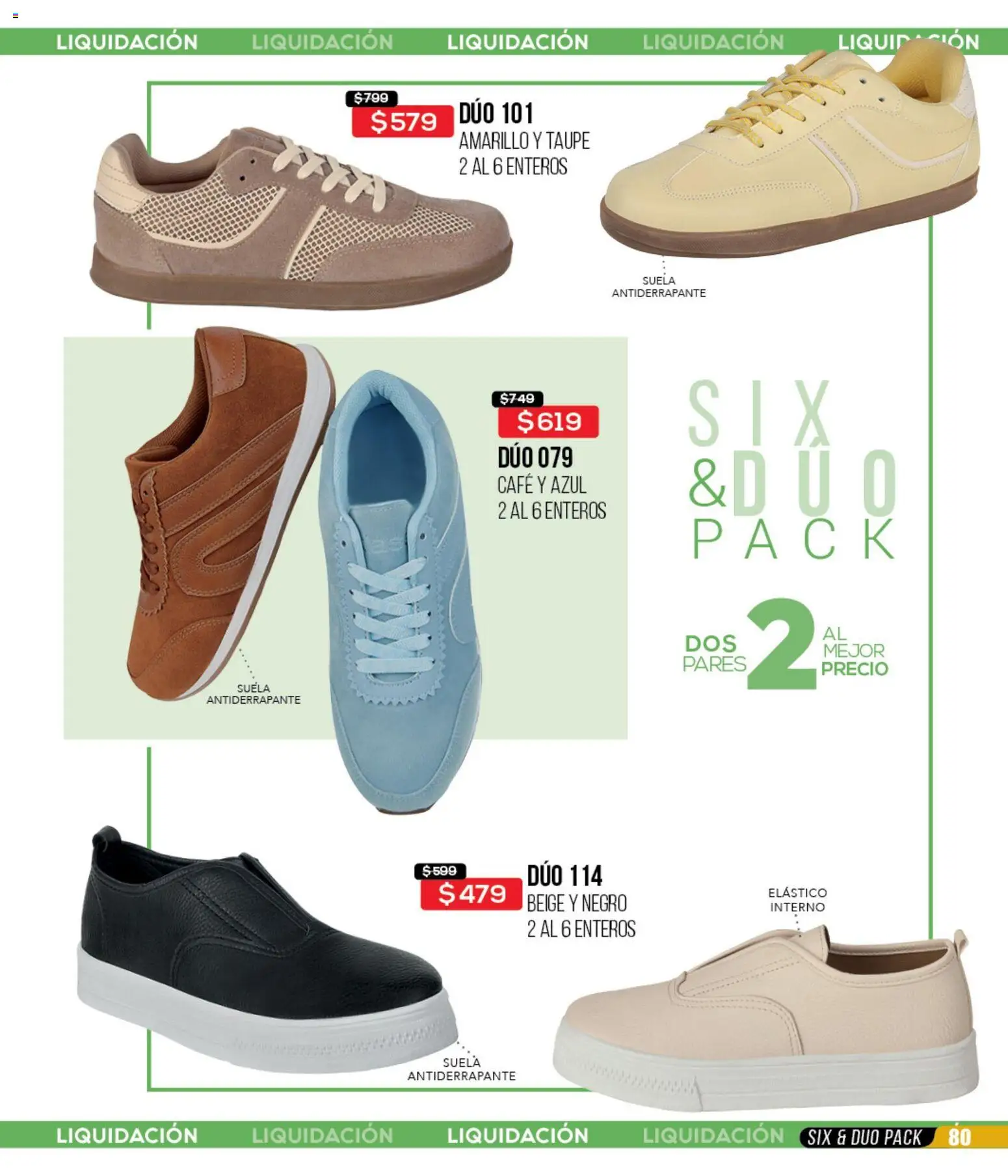 Nuevas ofertas de Cklass válidas en toda la República Mexicana desde el 18.03.2026. ¡Encuentra las mejores ofertas en Cklass catálogo Liquidación total calzado! | Página: 81 | Productos: Café