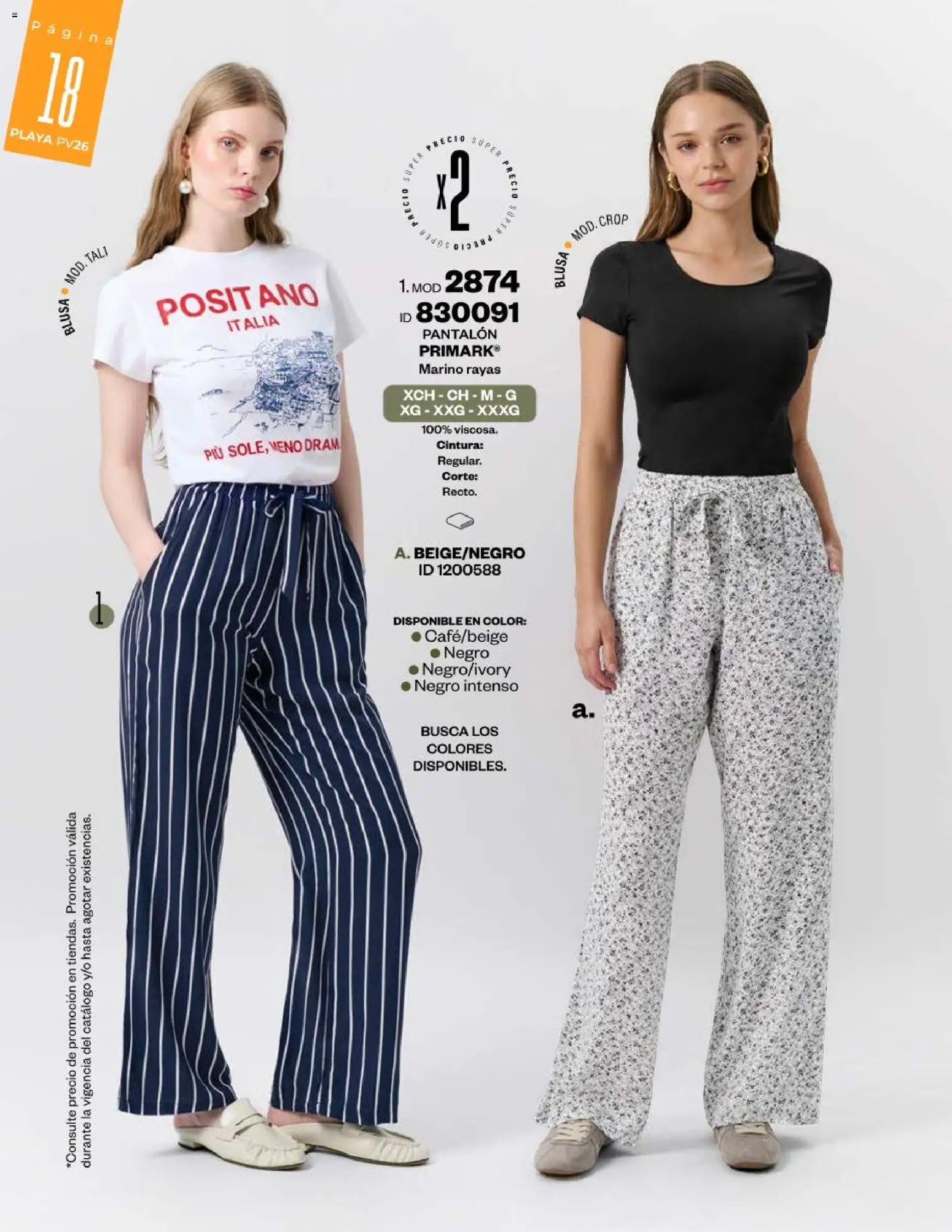 Nuevas ofertas de Price Shoes válidas en toda la República Mexicana desde el 13.02.2026. ¡Encuentra las mejores ofertas en Price Shoes catálogo Playa! | Página: 18 | Productos: Blusa