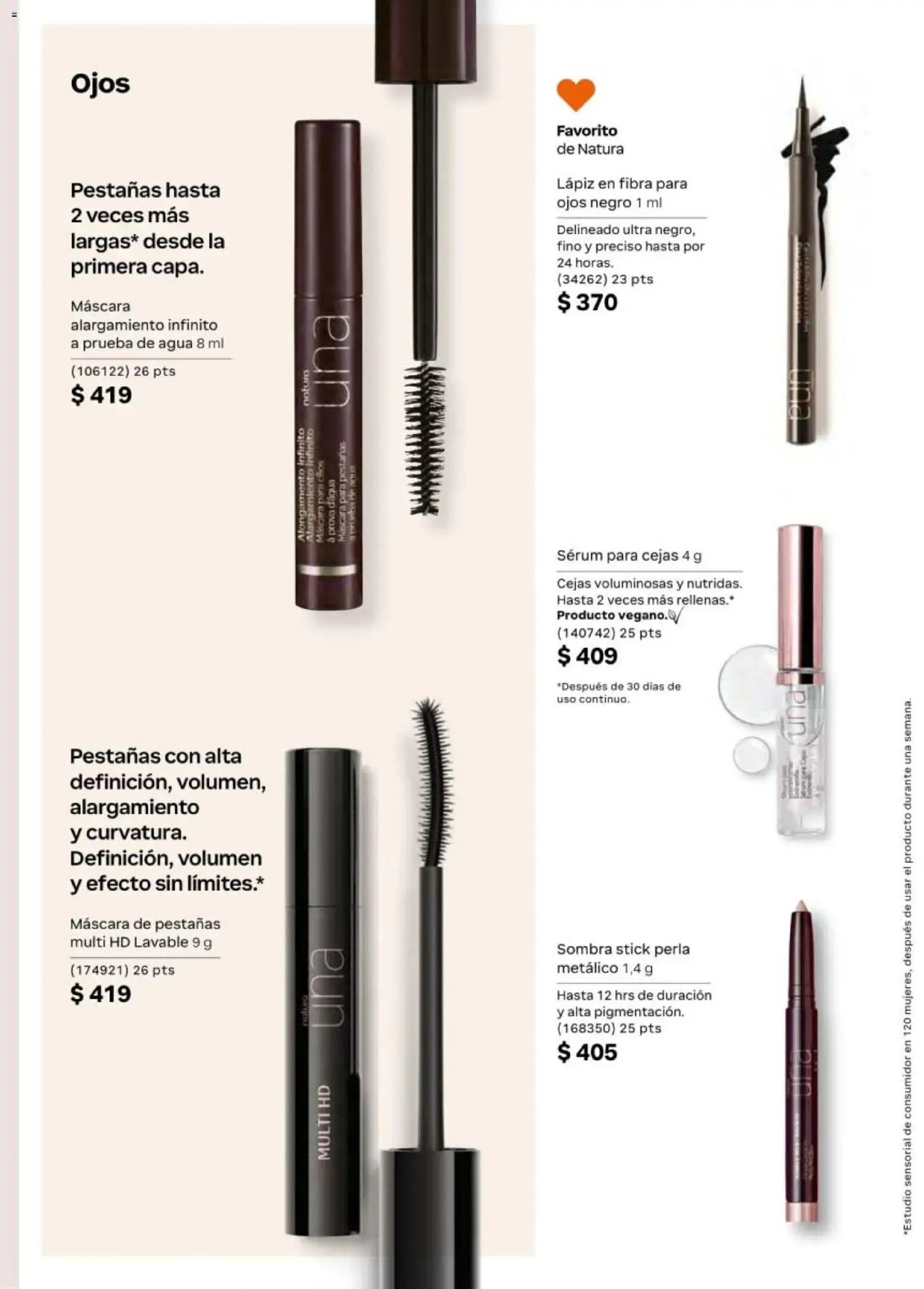 Nuevas ofertas de Natura válidas en toda la República Mexicana desde el 24.04.2026. ¡Encuentra las mejores ofertas en Natura campaña 7 2026! | Página: 61 | Productos: Serum, Máscara, Máscara de pestañas, Sombra