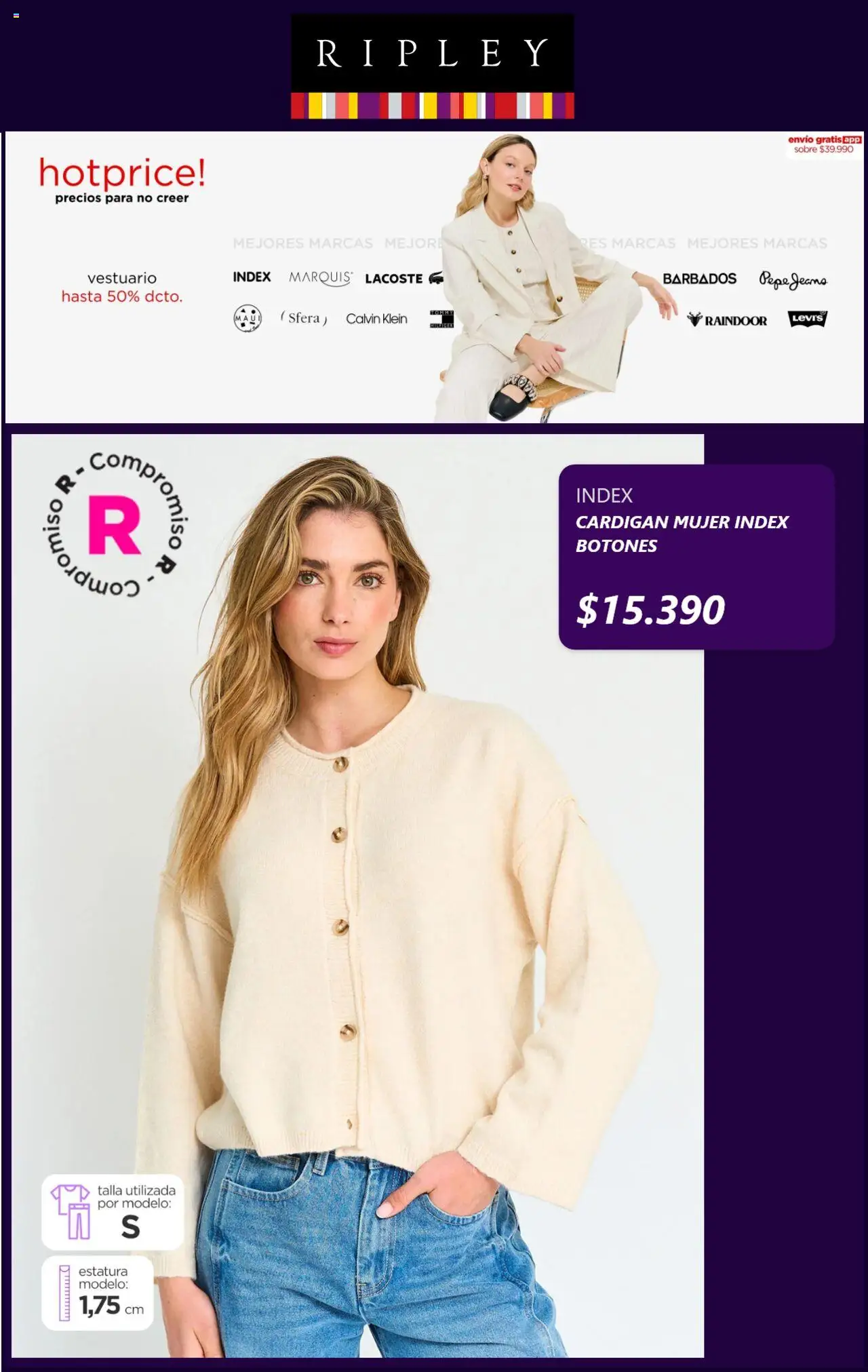 Ripley ofertas  │ válido desde el 02.09.2025 | Página: 2 | Productos: Cardigan, Sobre