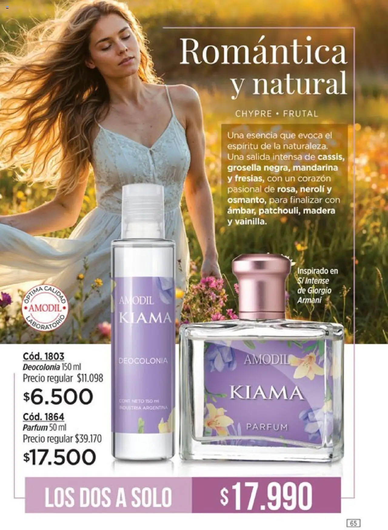 Catálogo Amodil Campaña 16 │ válido desde el 01.10.2025 | Página: 65