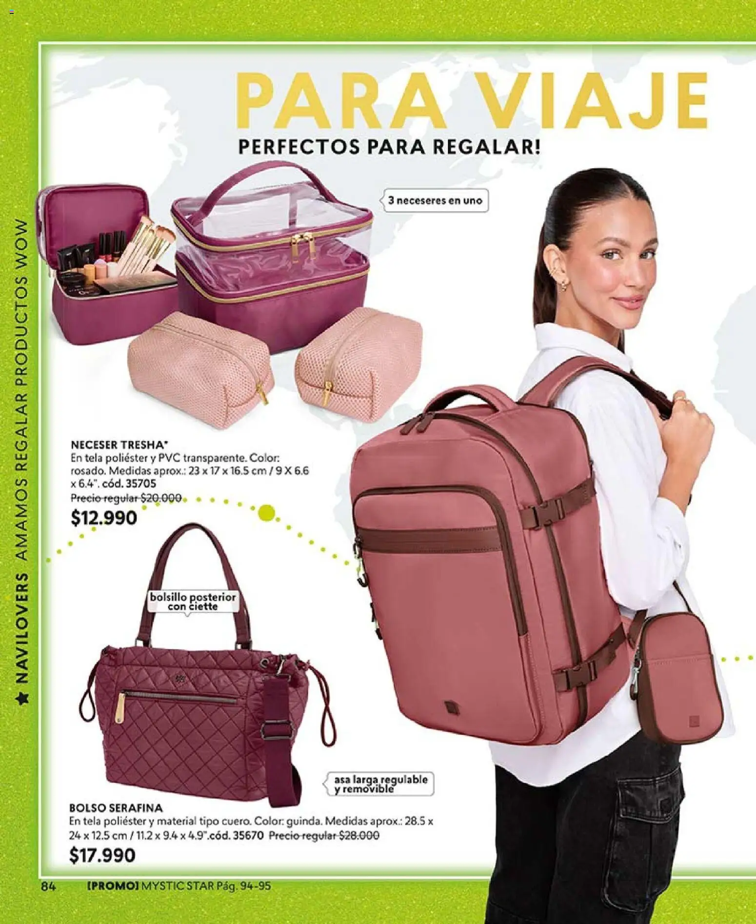 Catálogo CyZone Campaña 18 │ válido desde el 01.12.2025 | Página: 96 | Productos: Neceser, Bolso