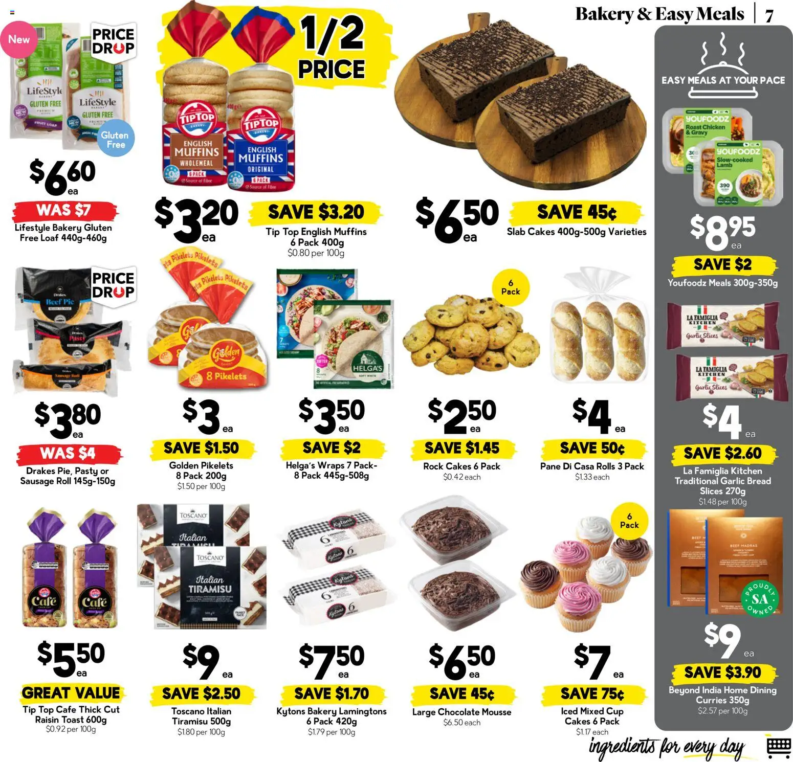 Drakes catalogue - valid from 29.04.2026 | Page: 7 | Products: Chocolate, Muffins, Mousse, Bakery