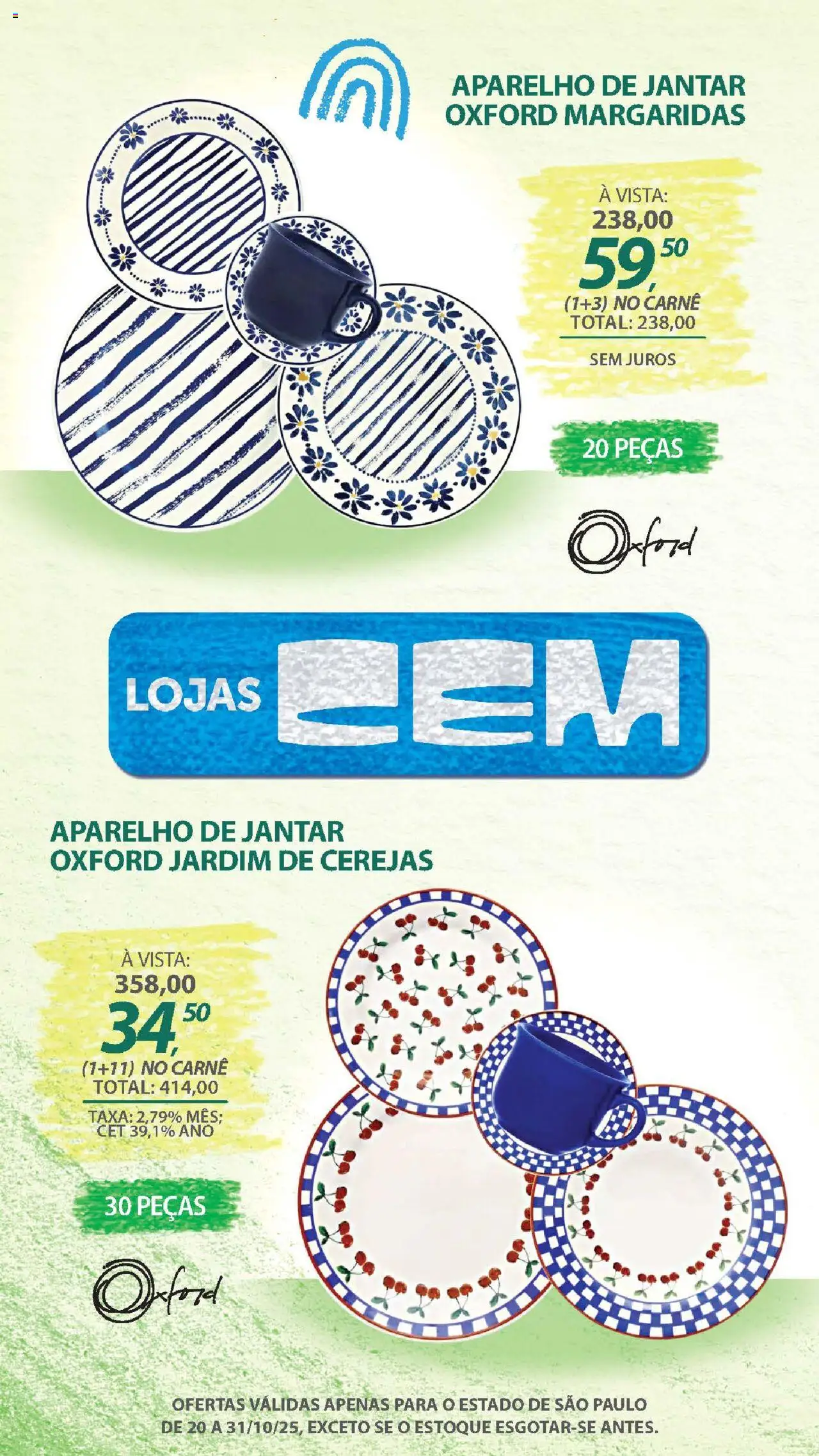 Lojas Cem Folheto - válido de 20.10.2025 | Página: 74 | Produtos: Carne