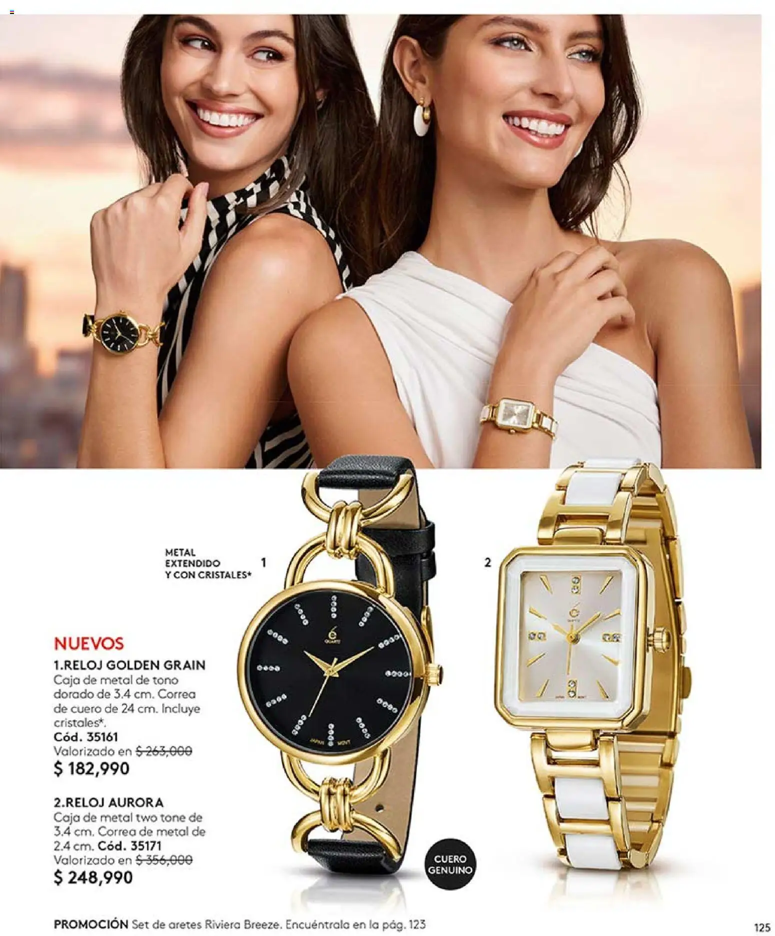 Ésika revista - valida desde el 03.04.2026 | Página: 125 | Productos: Aretes, Caja