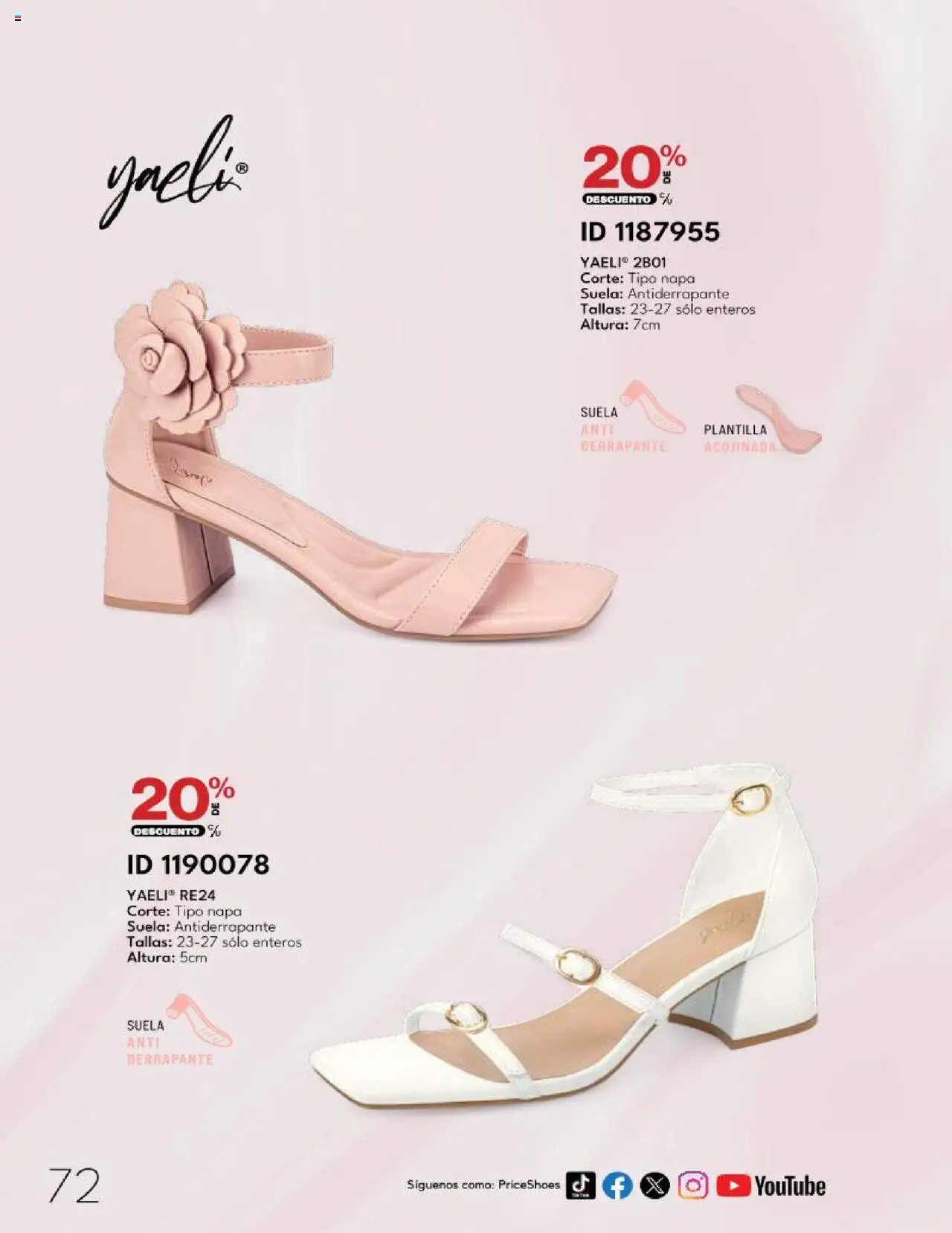 Nuevas ofertas de Price Shoes válidas en toda la República Mexicana desde el 14.10.2025. ¡Encuentra las mejores ofertas en Price Shoes - Catálogo - 10 Pagos sin Intereses! | Página: 74