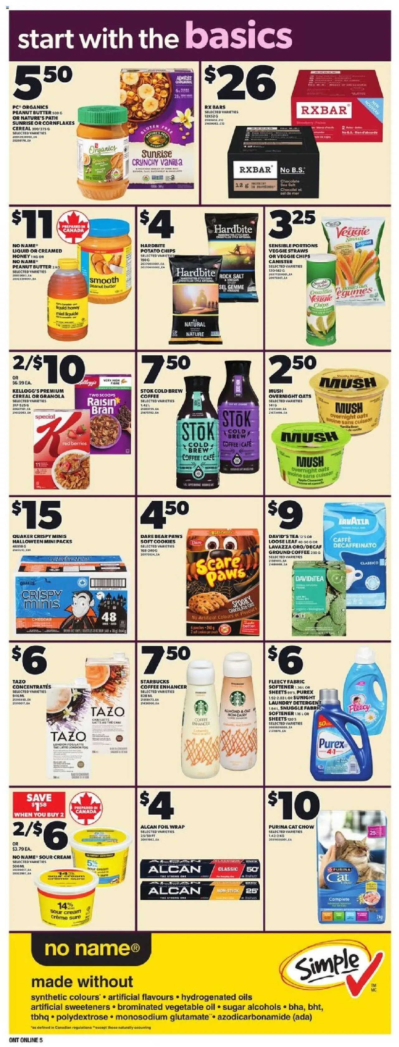Zehrs flyer valid from 16.10.2025 | Page: 15 | Products: Sour cream, Chips, Oil, Coffee