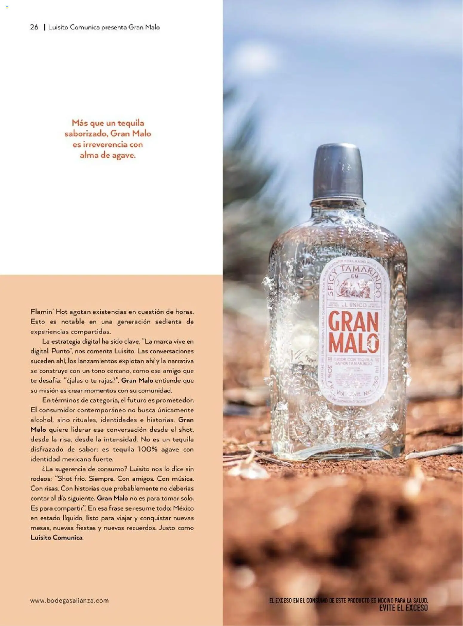 Nuevas ofertas de Bodegas Alianza válidas en toda la República Mexicana desde el 01.04.2026. ¡Encuentra las mejores ofertas en Bodegas Alianza catálogo! | Página: 28 | Productos: Tequila, Shot, Té