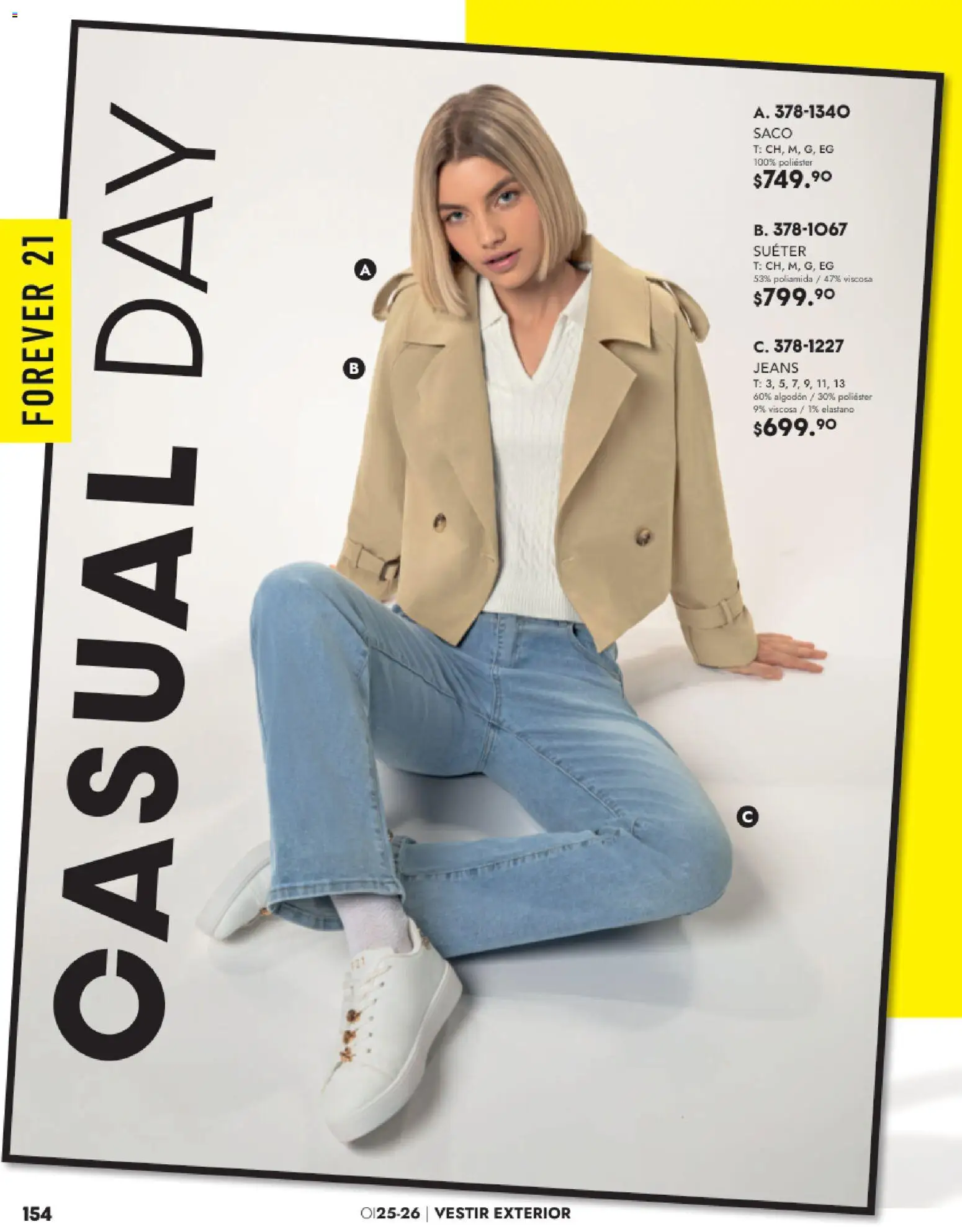 Nuevas ofertas de Andrea válidas en toda la República Mexicana desde el 26.11.2025. ¡Encuentra las mejores ofertas en Andrea catálogo Vestir! | Página: 154 | Productos: Suéter, Algodón