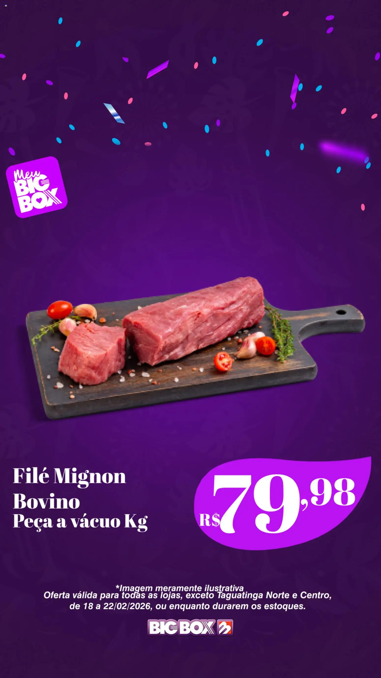 Big Box Folheto - válido de 18.02.2026 | Página: 5 | Produtos: Filé mignon