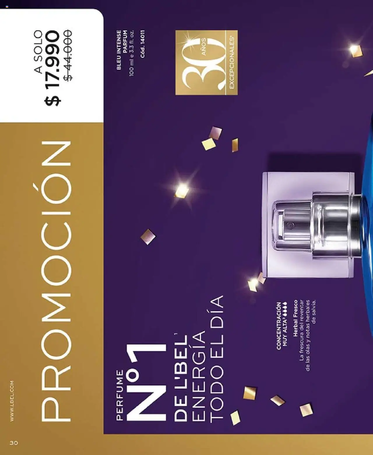 Catálogo L'Bel Campaña 13 │ válido desde el 29.07.2025 | Página: 30 | Productos: Perfume