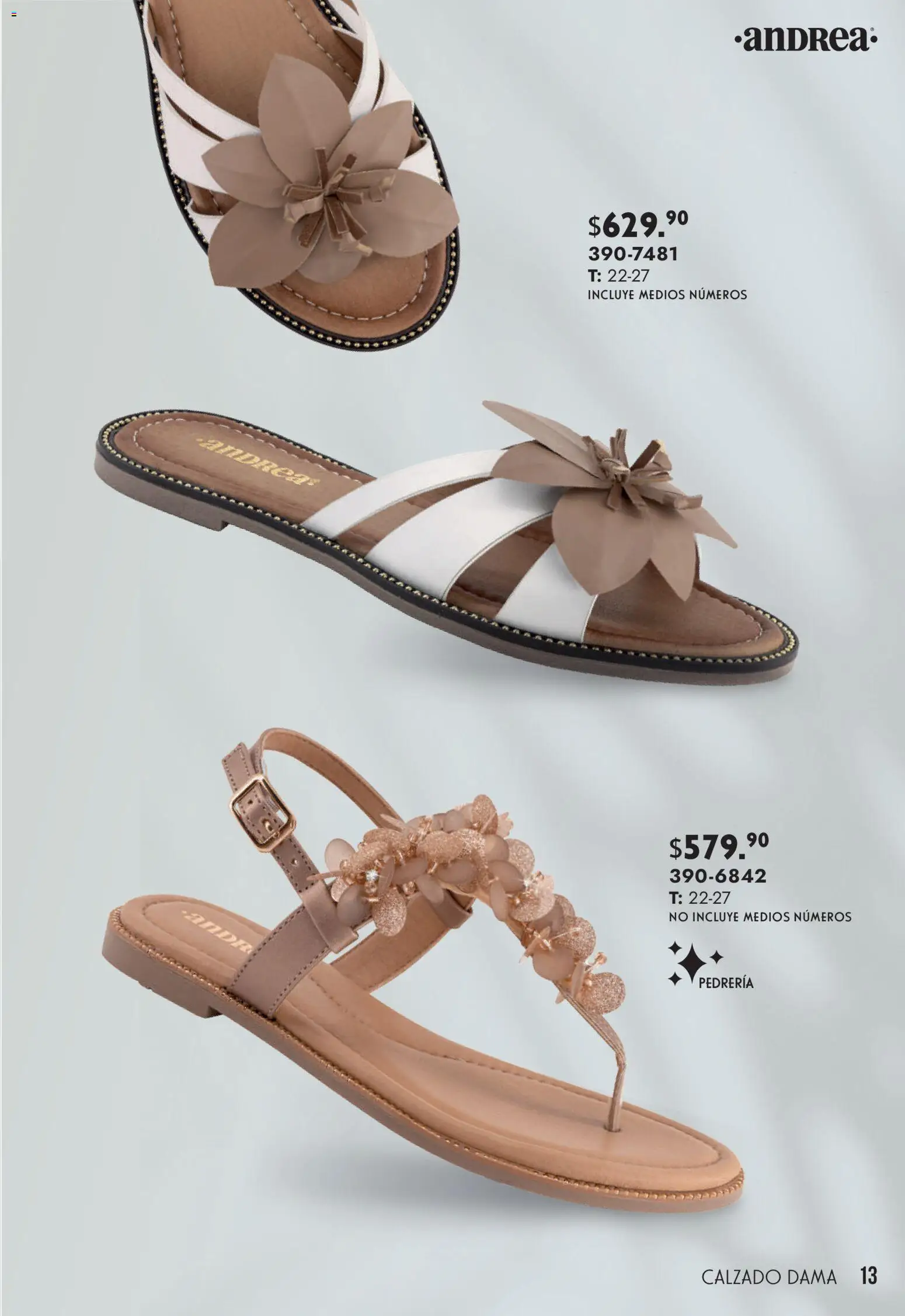 Nuevas ofertas de Andrea válidas en toda la República Mexicana desde el 22.03.2026. ¡Encuentra las mejores ofertas en Andrea catálogo Avances de Verano! | Página: 13