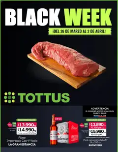 Black Friday Tottus válido desde el 26.03.2026