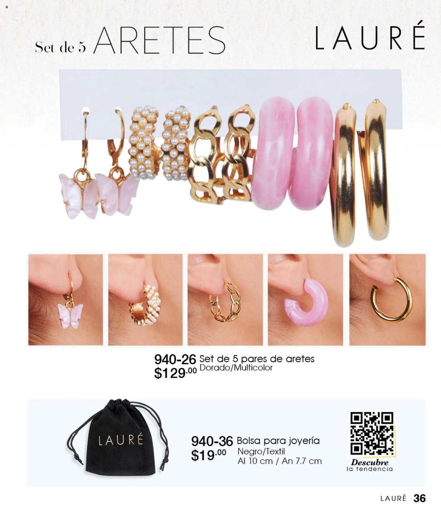 Nuevas ofertas de Cklass válidas en toda la República Mexicana desde el 05.03.2026. ¡Encuentra las mejores ofertas en Cklass catálogo Verano Joyería! | Página: 7 | Productos: Bolsa, Aretes