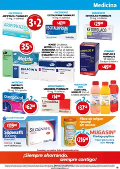 Nuevas ofertas de Farmacia Guadalajara válidas en toda la República Mexicana desde el 15.07.2025. ¡Encuentra las mejores ofertas en Farmacia Guadalajara - Catálogo! | Página: 15 | Productos: Azúcar, Frasco, Polvo, Sobre