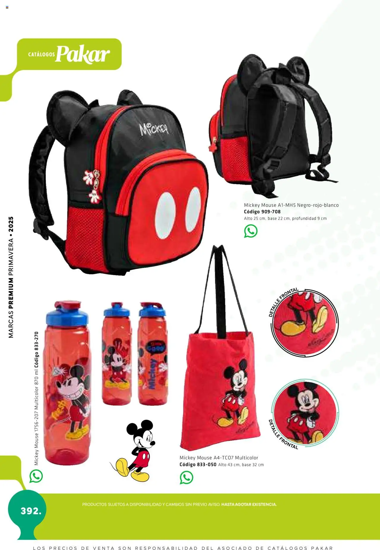 Nuevas ofertas de SC Pakar válidas en toda la República Mexicana desde el 28.02.2025. ¡Encuentra las mejores ofertas en SC Pakar catálogo Premium - Kids! | Página: 392 | Productos: Mouse