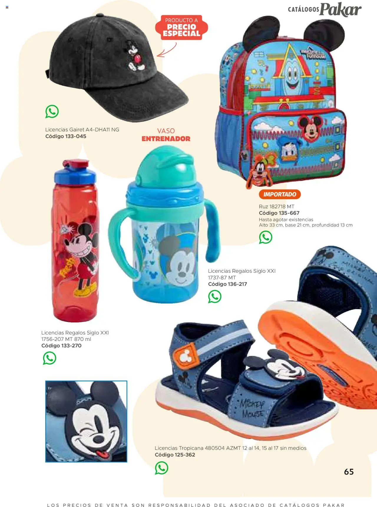 Nuevas ofertas de SC Pakar válidas en toda la República Mexicana desde el 24.07.2025. ¡Encuentra las mejores ofertas en SC Pakar - Catálogo Nino otoño / invierno! | Página: 65 | Productos: Mouse