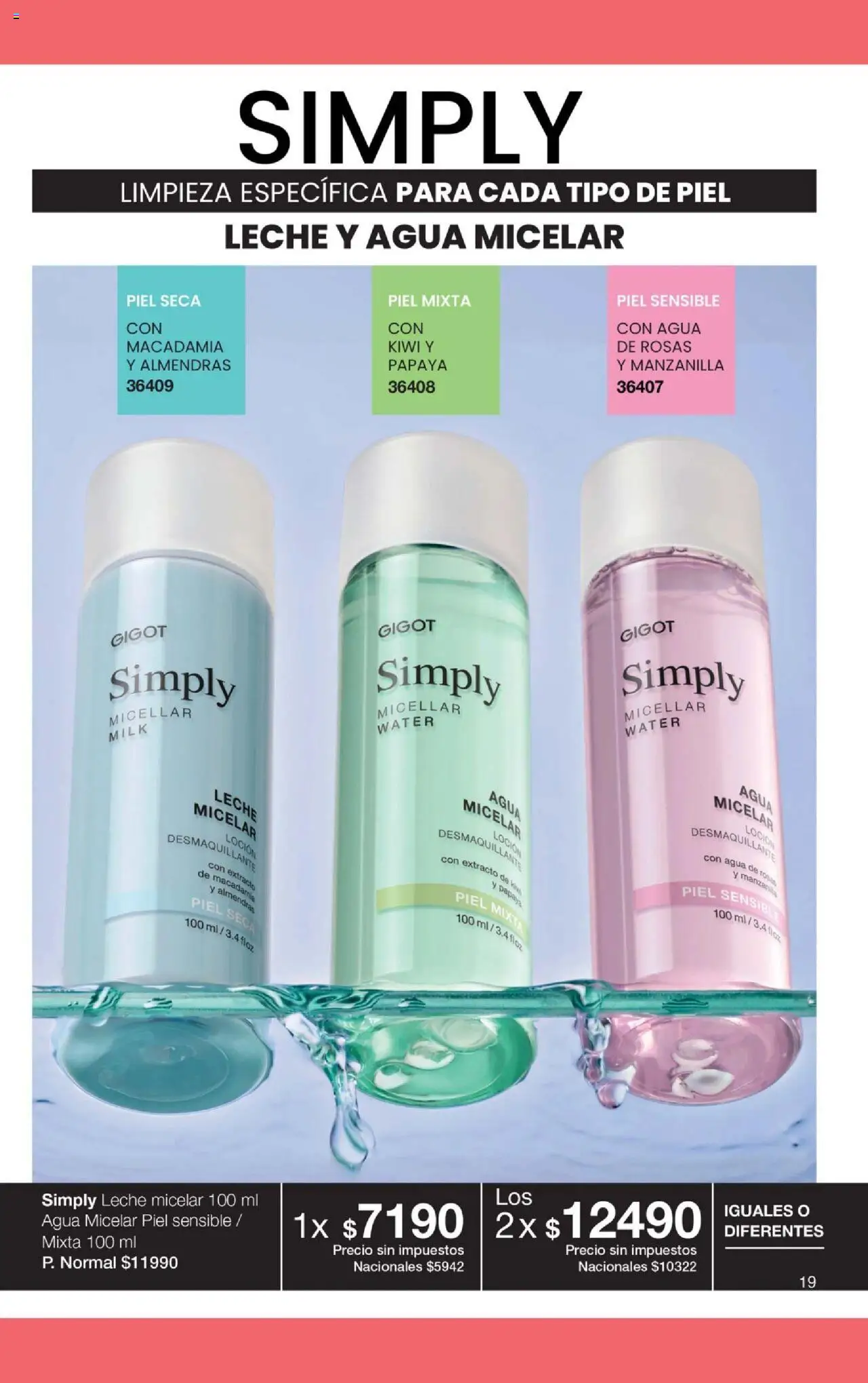 Gigot catálogo │ válido desde el 01.10.2025 | Página: 25 | Productos: Loción, Agua, Leche, Kiwi