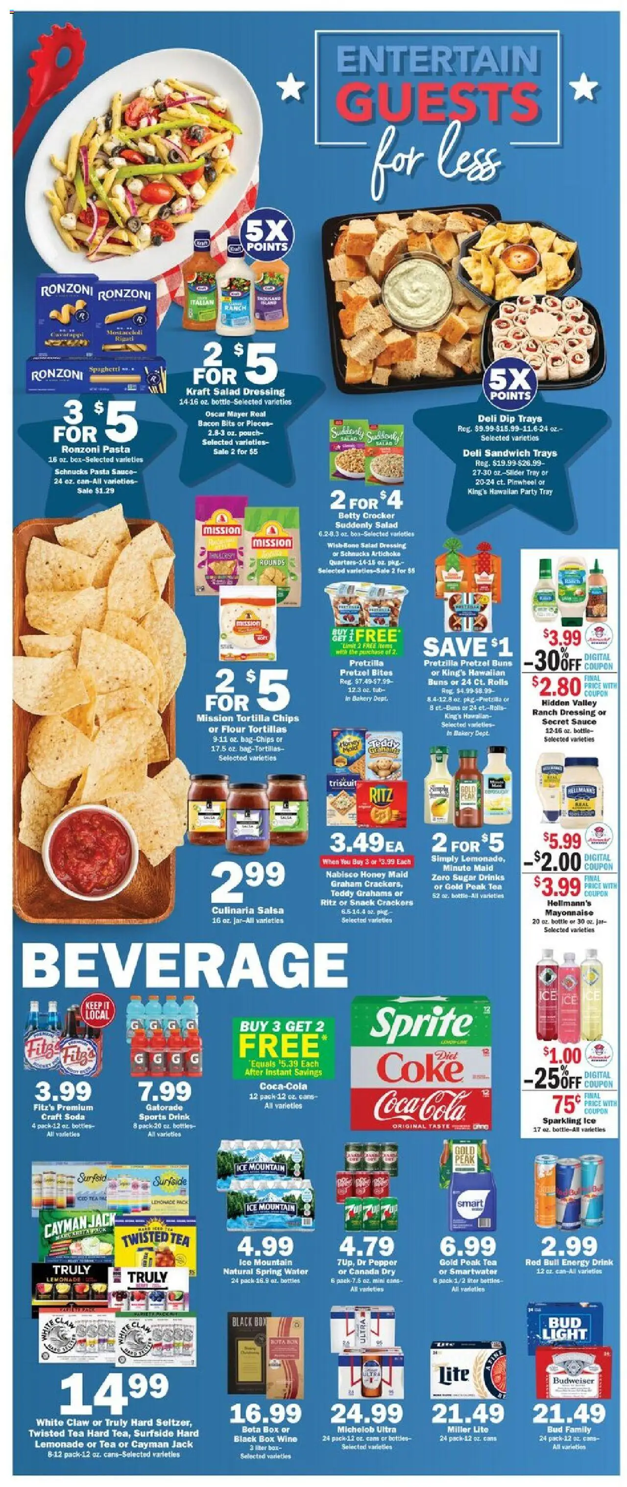 Schnucks Ad - valid from 27.08.2025 | Page: 3 | Products: Box, Tea, Chips, Pepper
