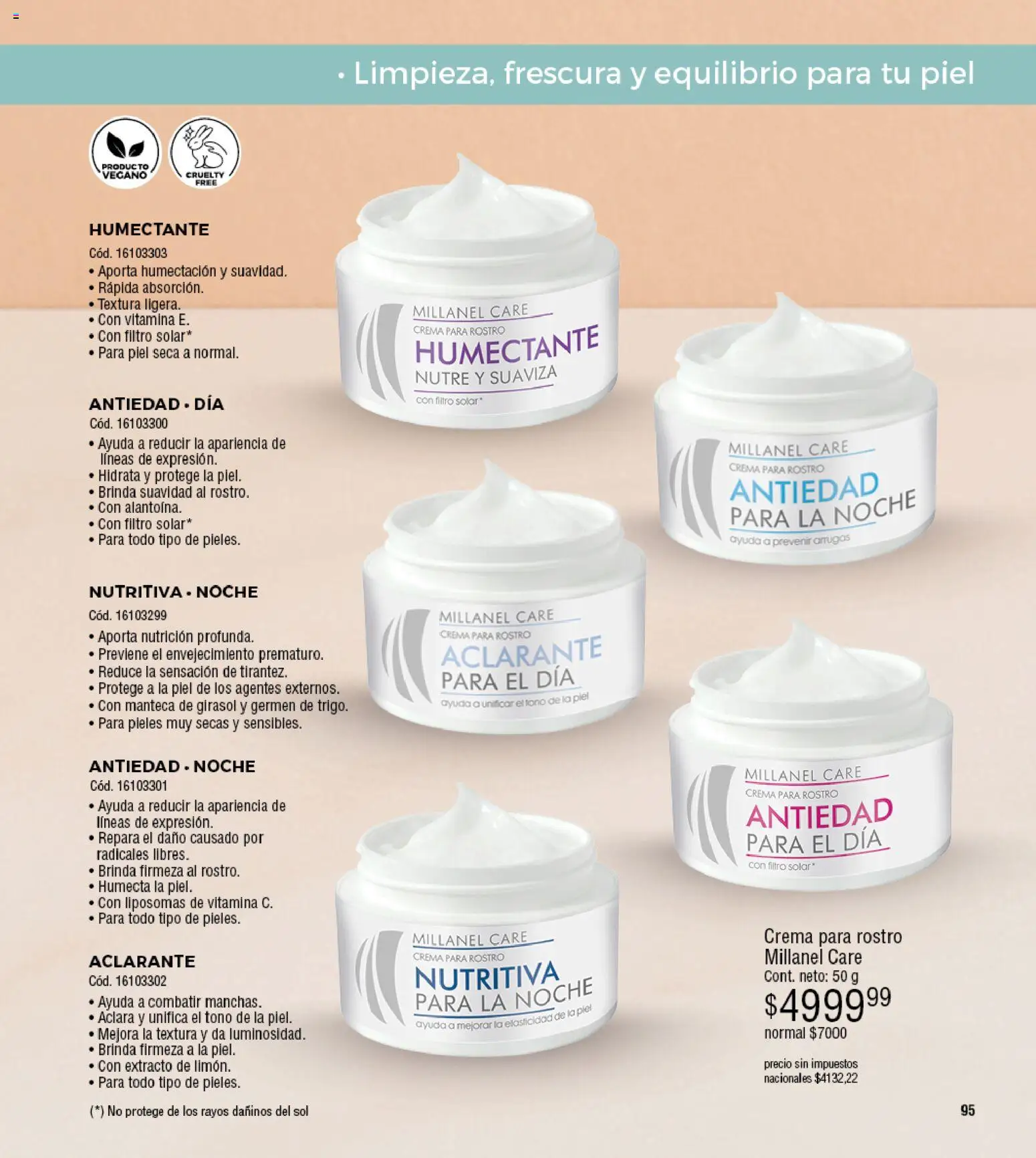 Millanel - Catálogo │ válido desde el 02.03.2026 | Página: 95 | Productos: Manteca, Crema