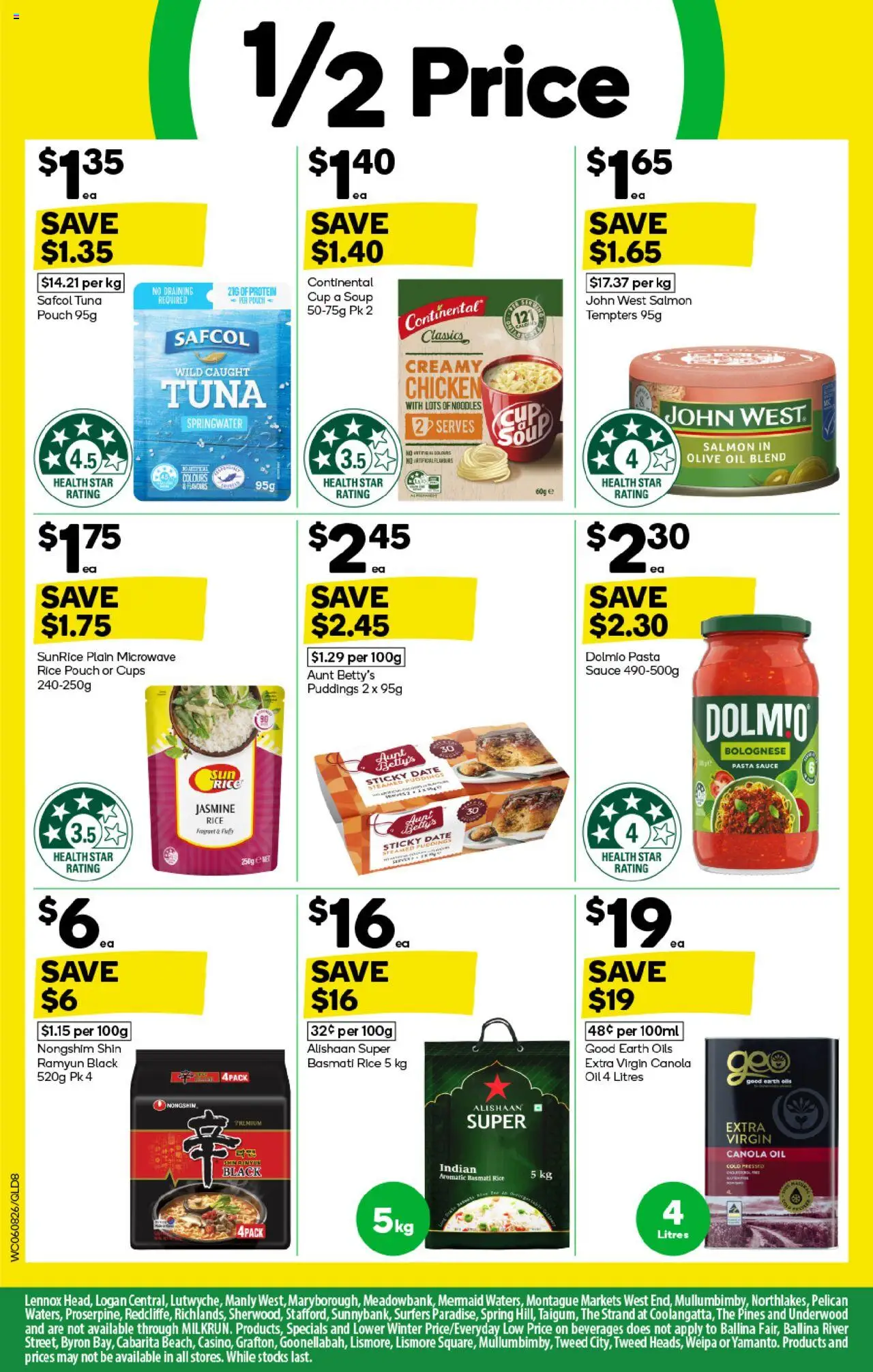 Woolworths catalogue - valid from 06.08.2025 | Page: 8 | Products: Salmon, Sauce, Soup, Microwave
