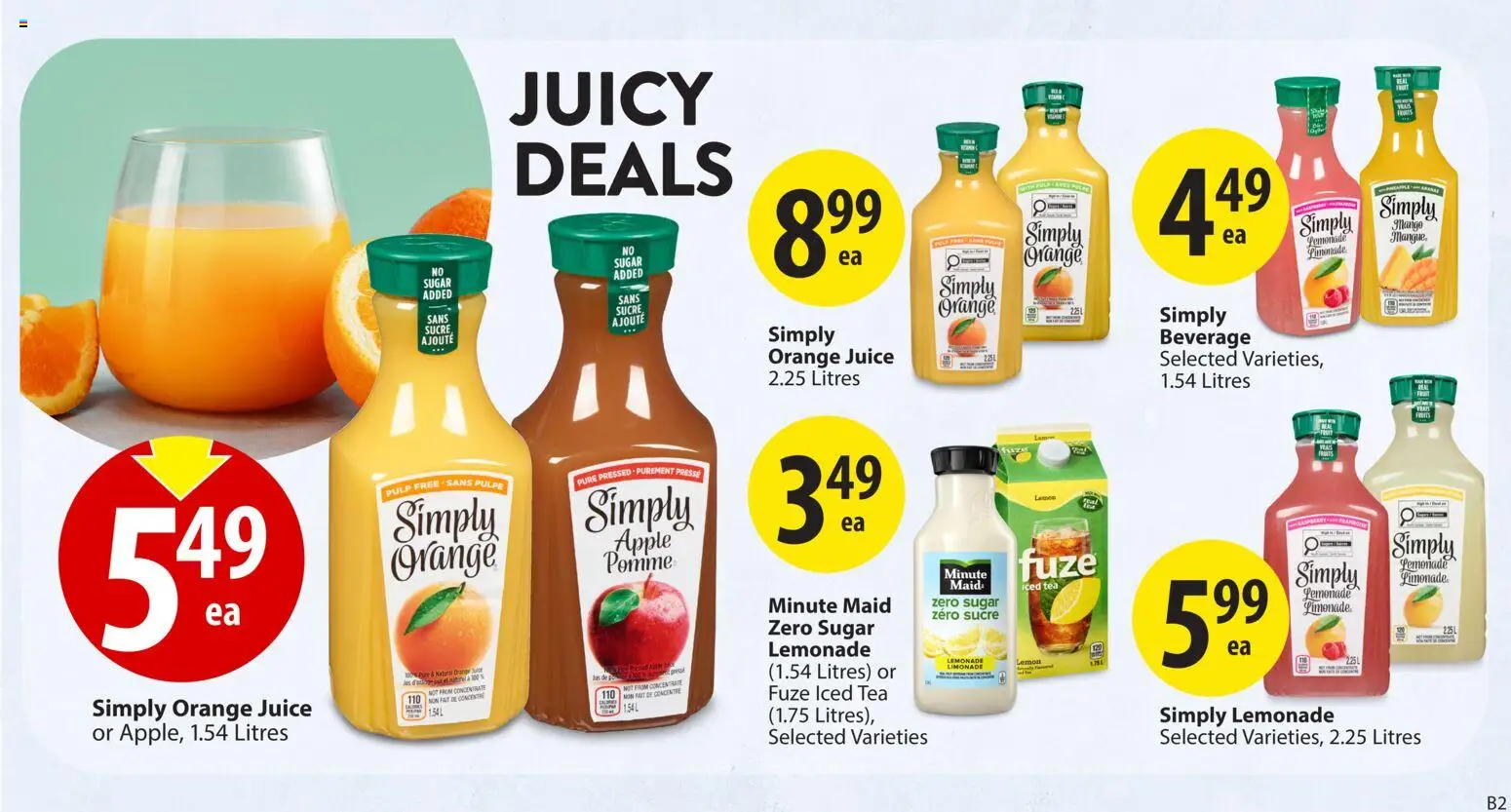 Save on foods flyer valid from 18.12.2025 | Page: 21 | Products: Tea, Juice