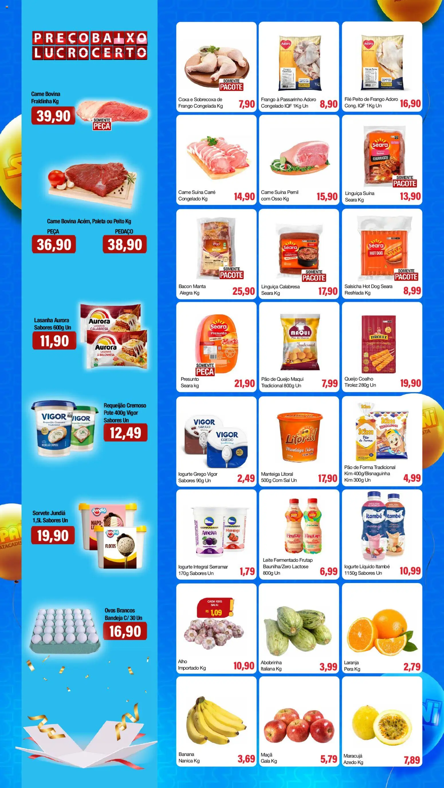 Spani Atacadista Folheto - válido de 28.04.2026 | Página: 2 | Produtos: Pera, Linguiça, Sorvete, Leite fermentado