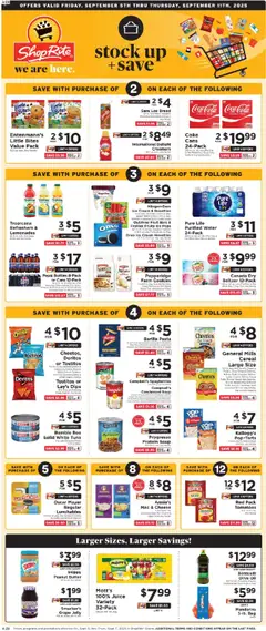 Preview of ShopRite weekly ads valid from 05.09.2025