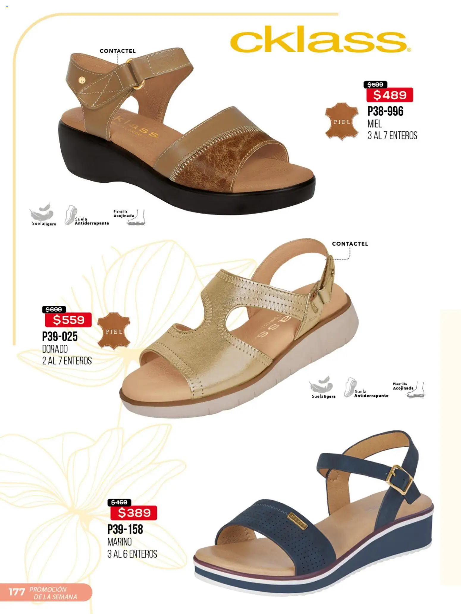 Nuevas ofertas de Cklass válidas en toda la República Mexicana desde el 30.03.2026. ¡Encuentra las mejores ofertas en Cklass catálogo Promo semanal! | Página: 178