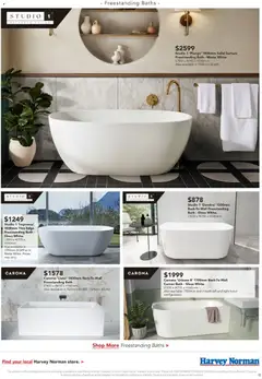 Preview of Harvey Norman - Update Your Tapware - valid from 11.02.2026 | Page: 11 | Products: Bath, Accessories, Bathroom