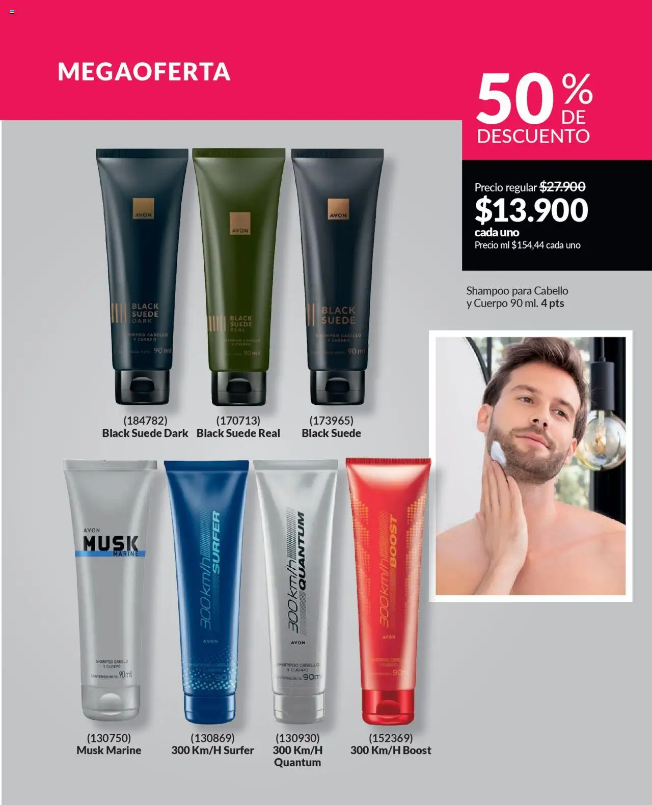 Avon revista - valida desde el 12.09.2025 | Página: 161 | Productos: Shampoo