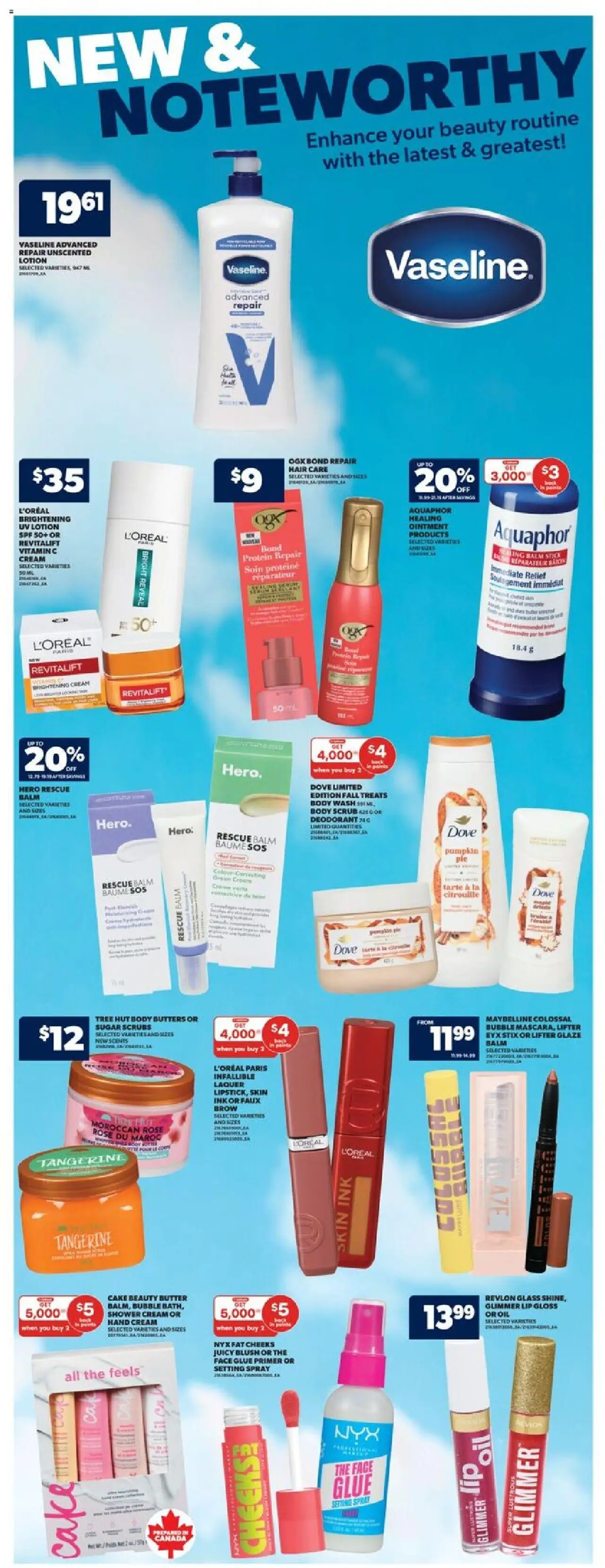 Real Canadian Superstore flyer valid from 25.09.2025 | Page: 33 | Products: Hand cream, Body wash, Deodorant, Butter