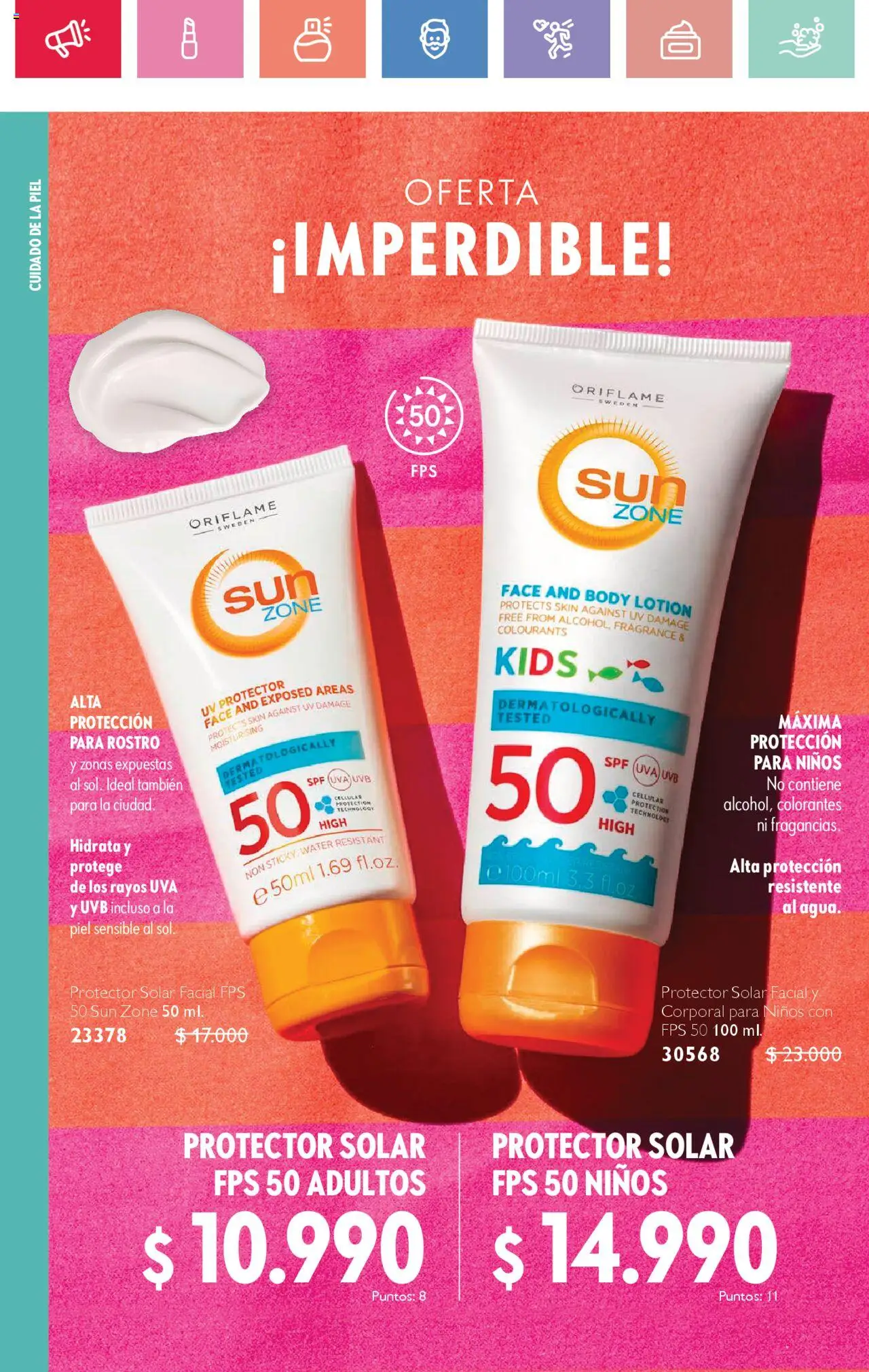 Oriflame catálogo │ válido desde el 02.08.2025 | Página: 58 | Productos: Uva, Body, Protector solar